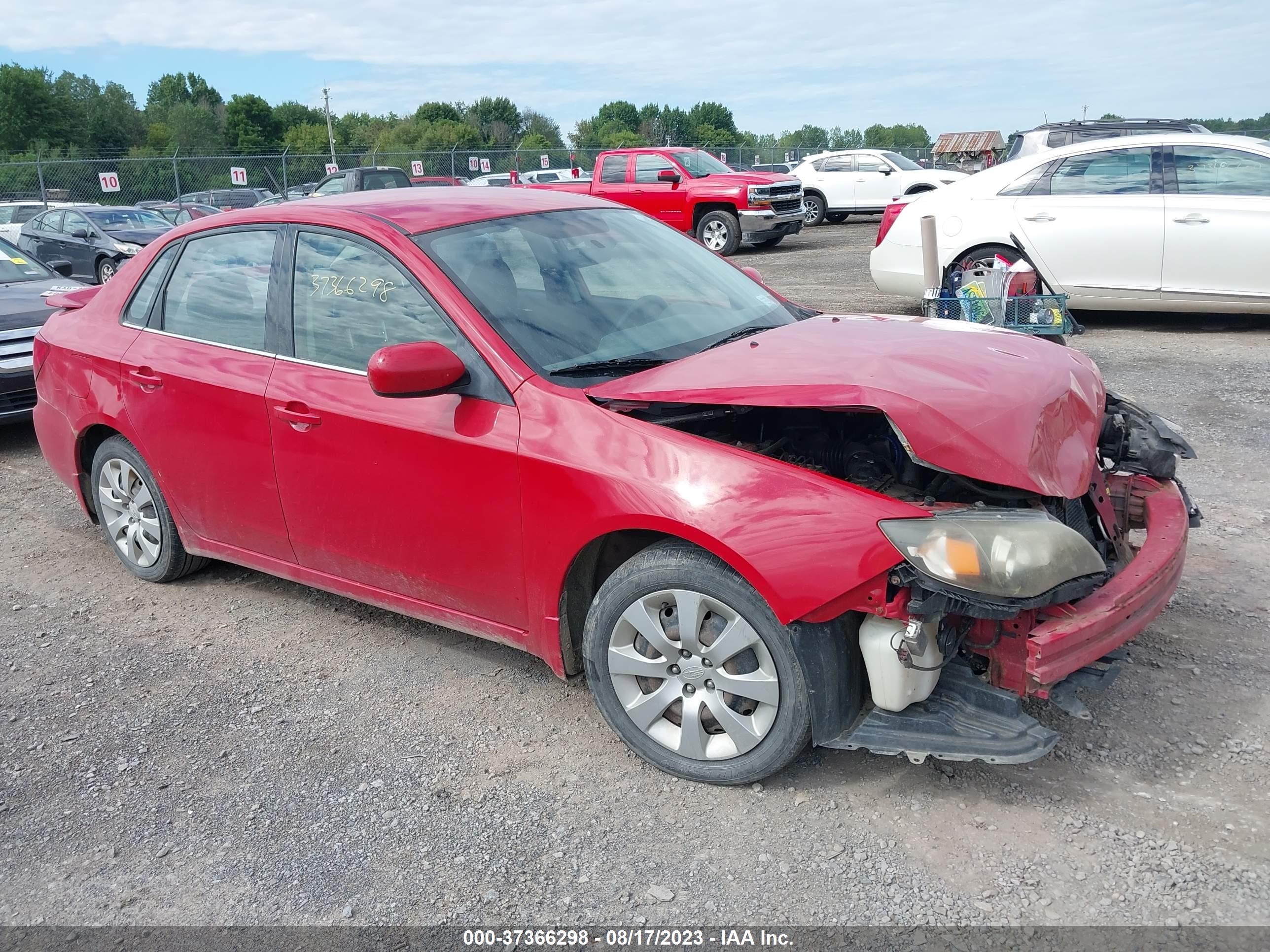 subaru impreza 2009 jf1ge61649h521250