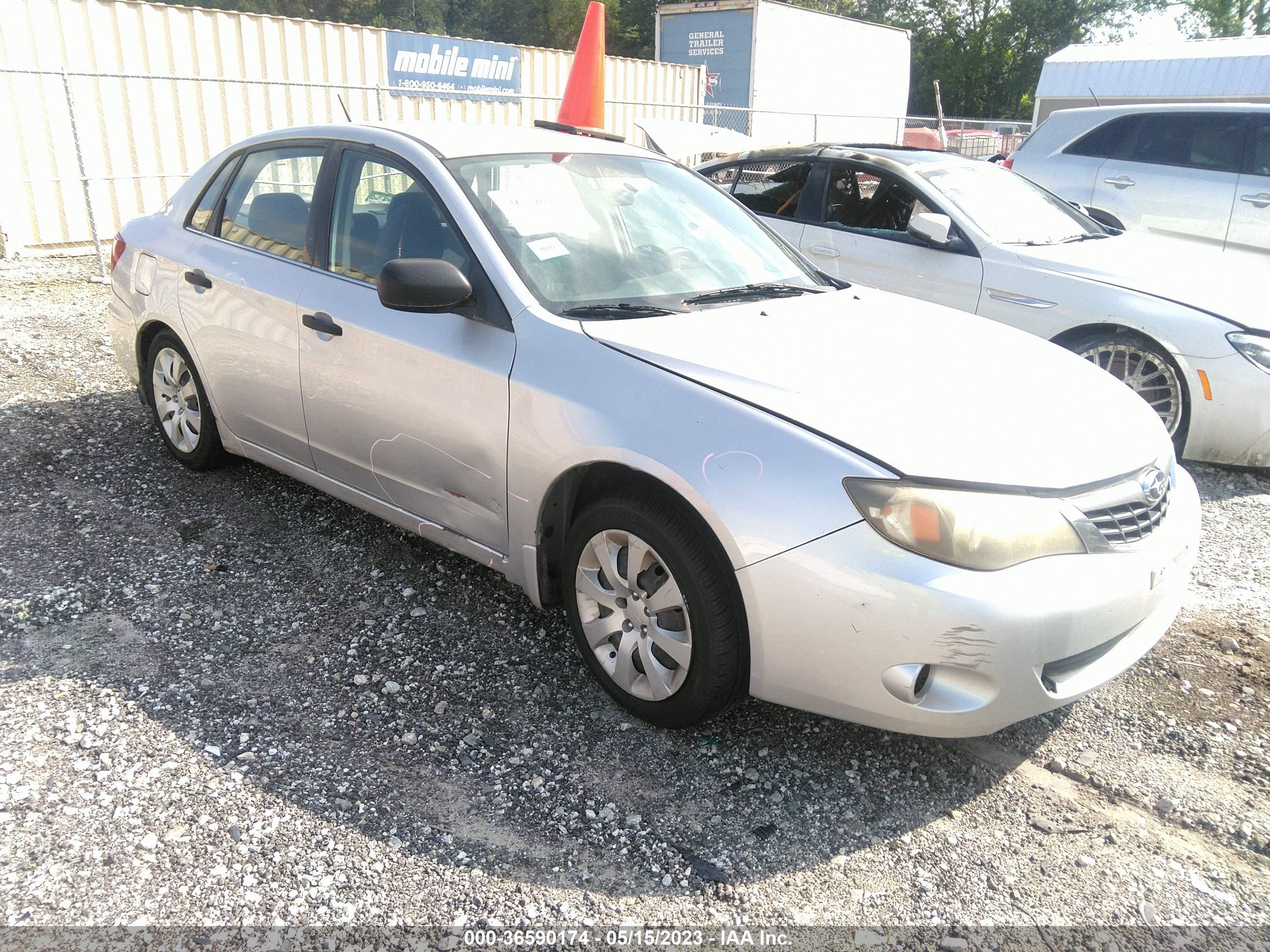 subaru impreza 2008 jf1ge61658h507937