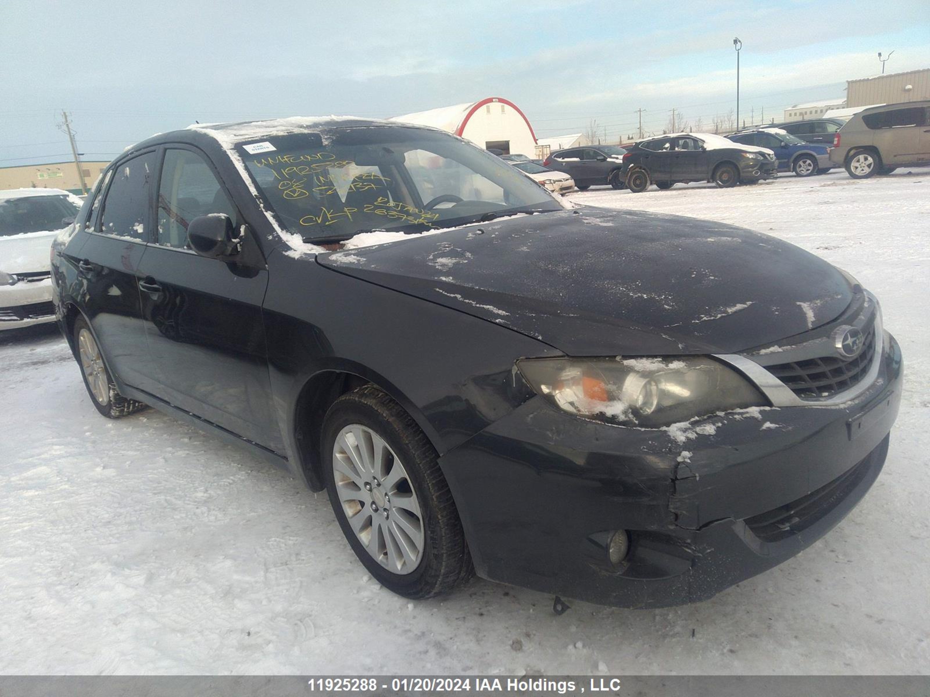 subaru impreza 2008 jf1ge61678g522137