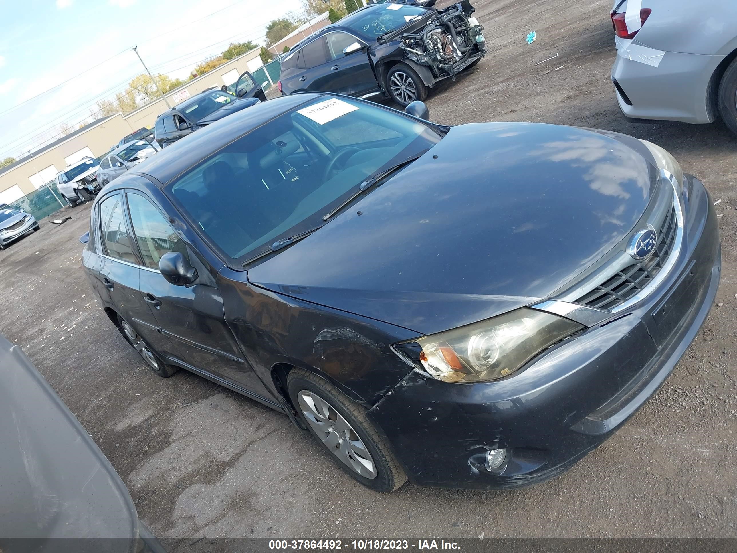 subaru impreza 2008 jf1ge61678h525128