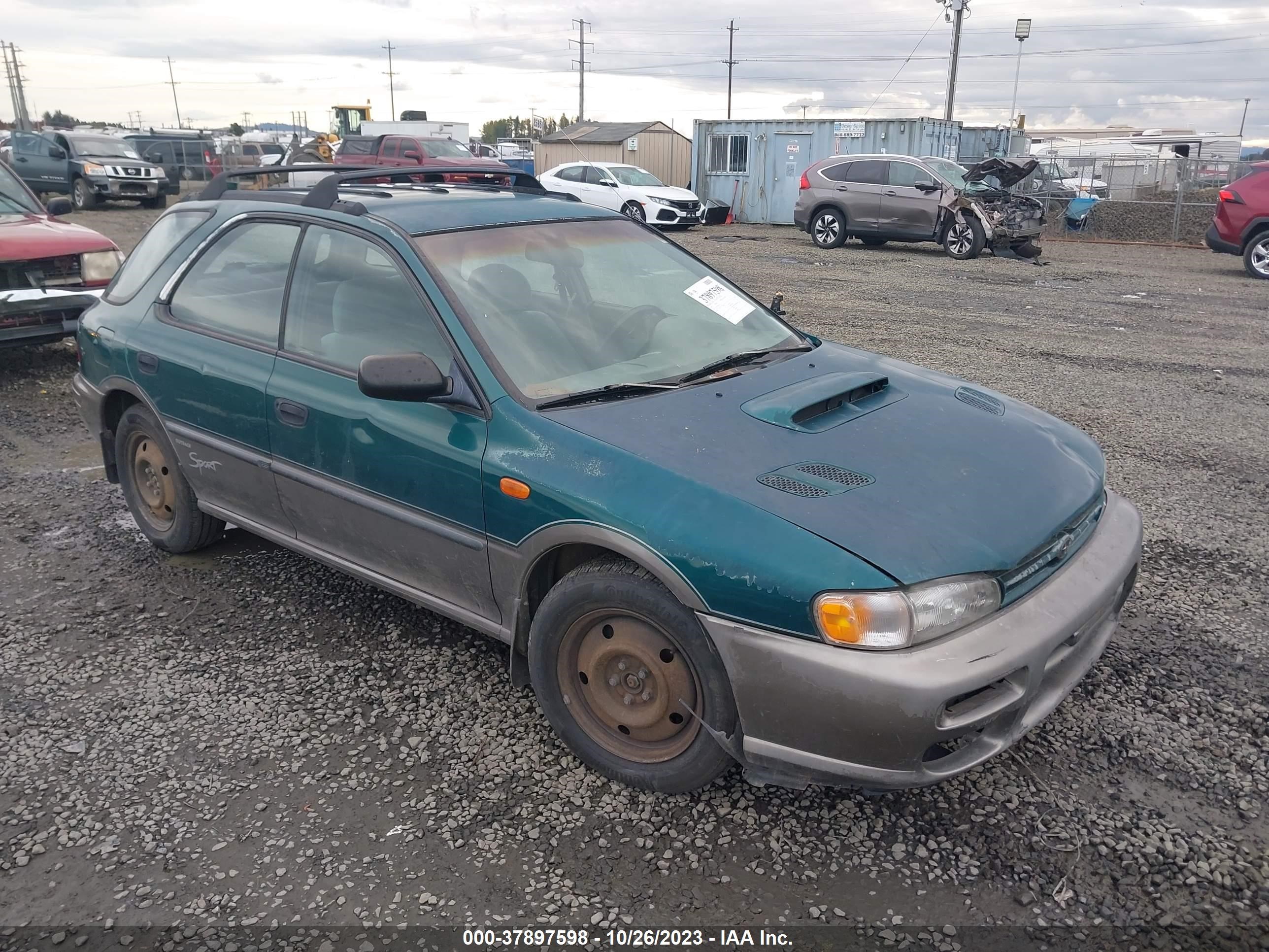 subaru impreza 1997 jf1gf4853vg816533