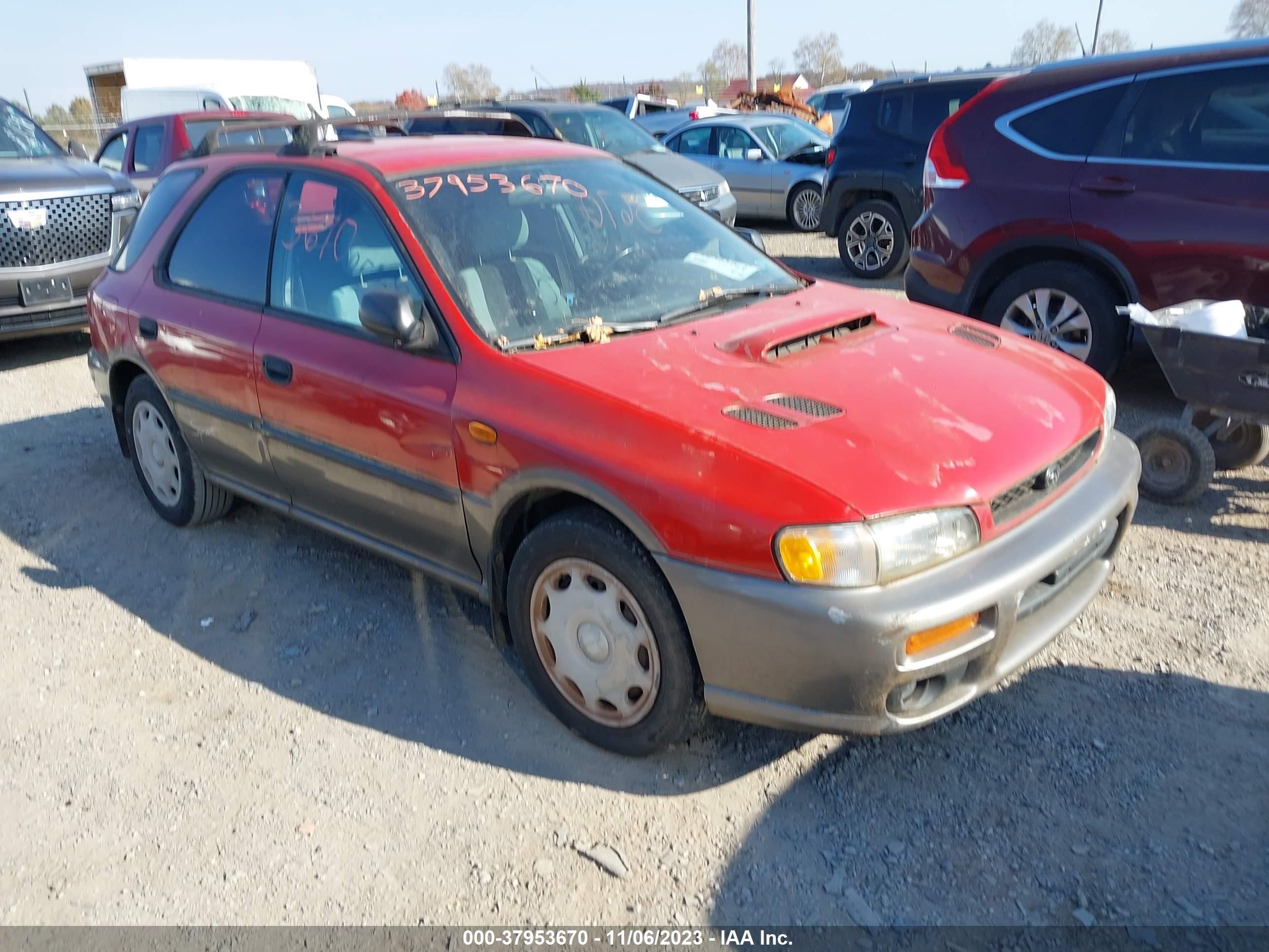 subaru impreza 1997 jf1gf4854vg805976