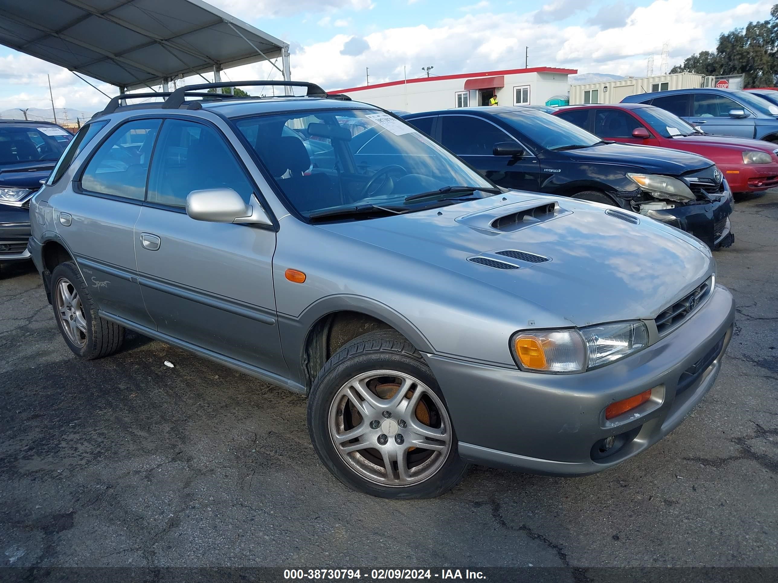 subaru outback 2000 jf1gf4858yg805080