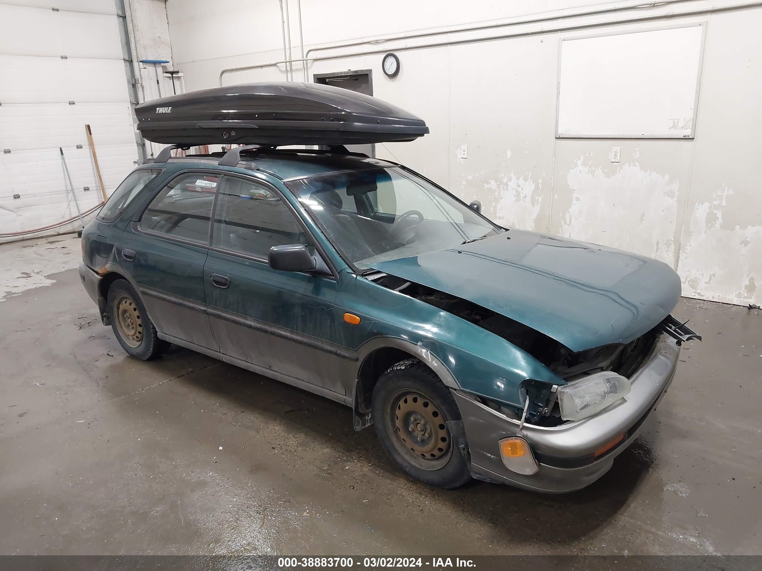 subaru impreza 1995 jf1gf6558sh816551