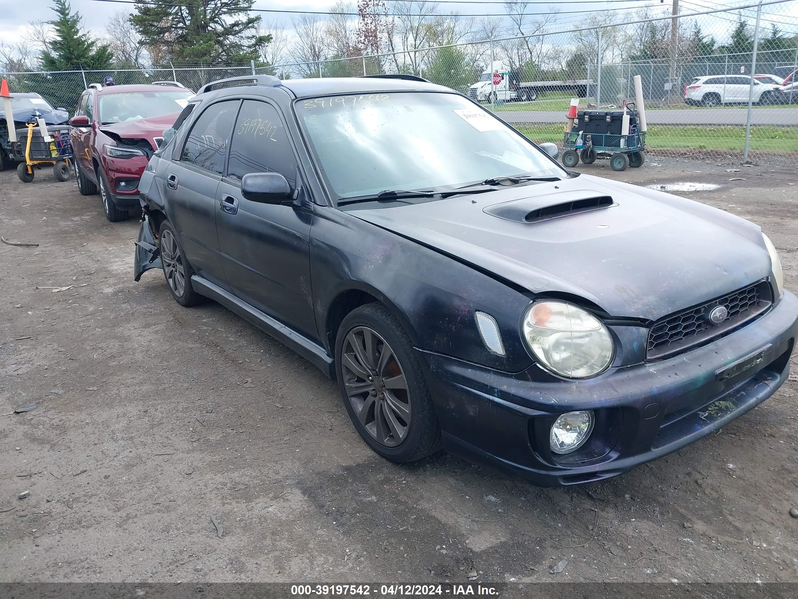 subaru impreza 2003 jf1gg29603g800358