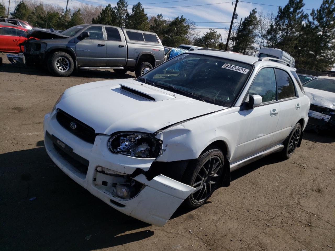 subaru wrx 2004 jf1gg296x4h814893