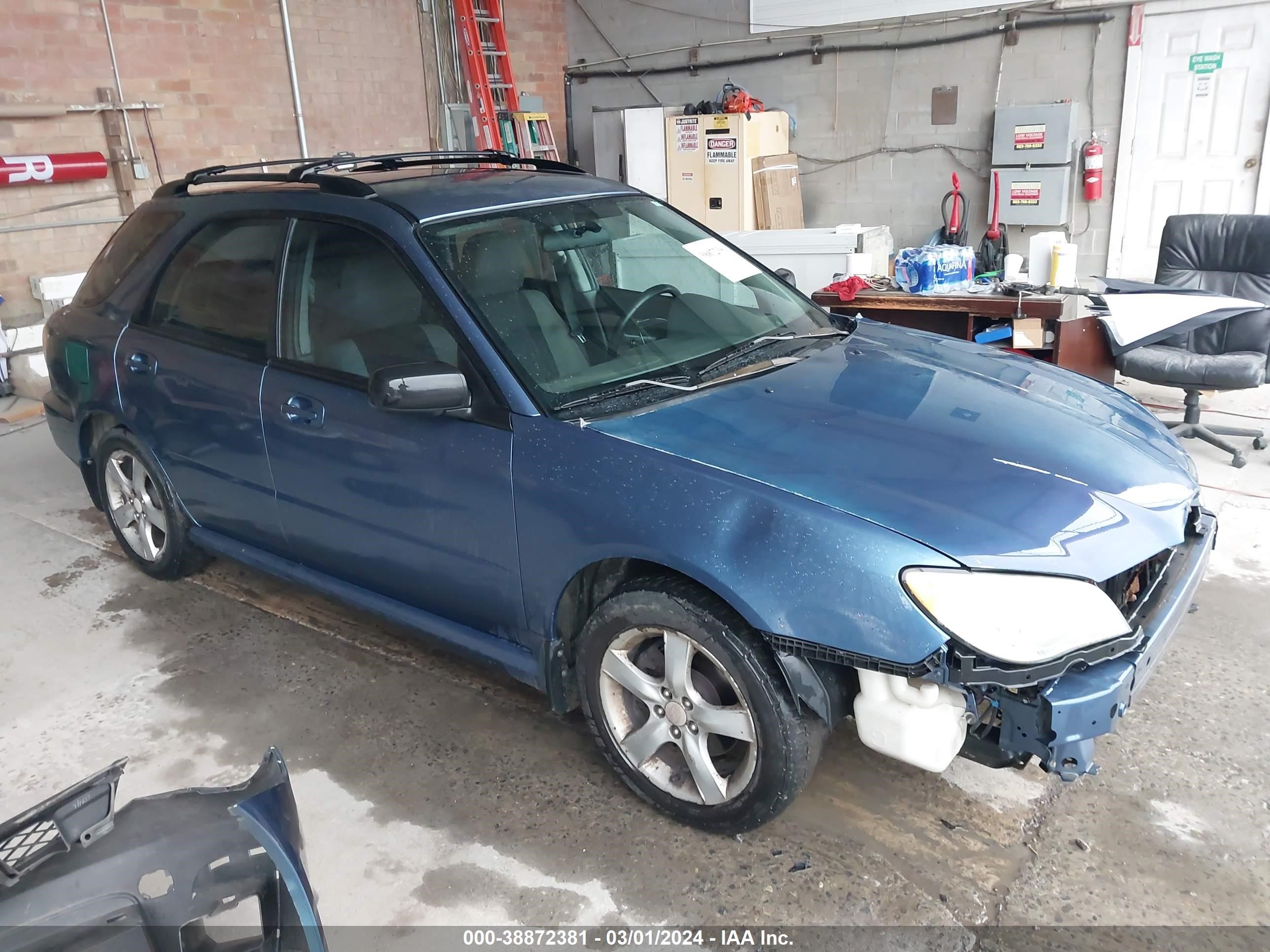 subaru impreza 2007 jf1gg61637h805184