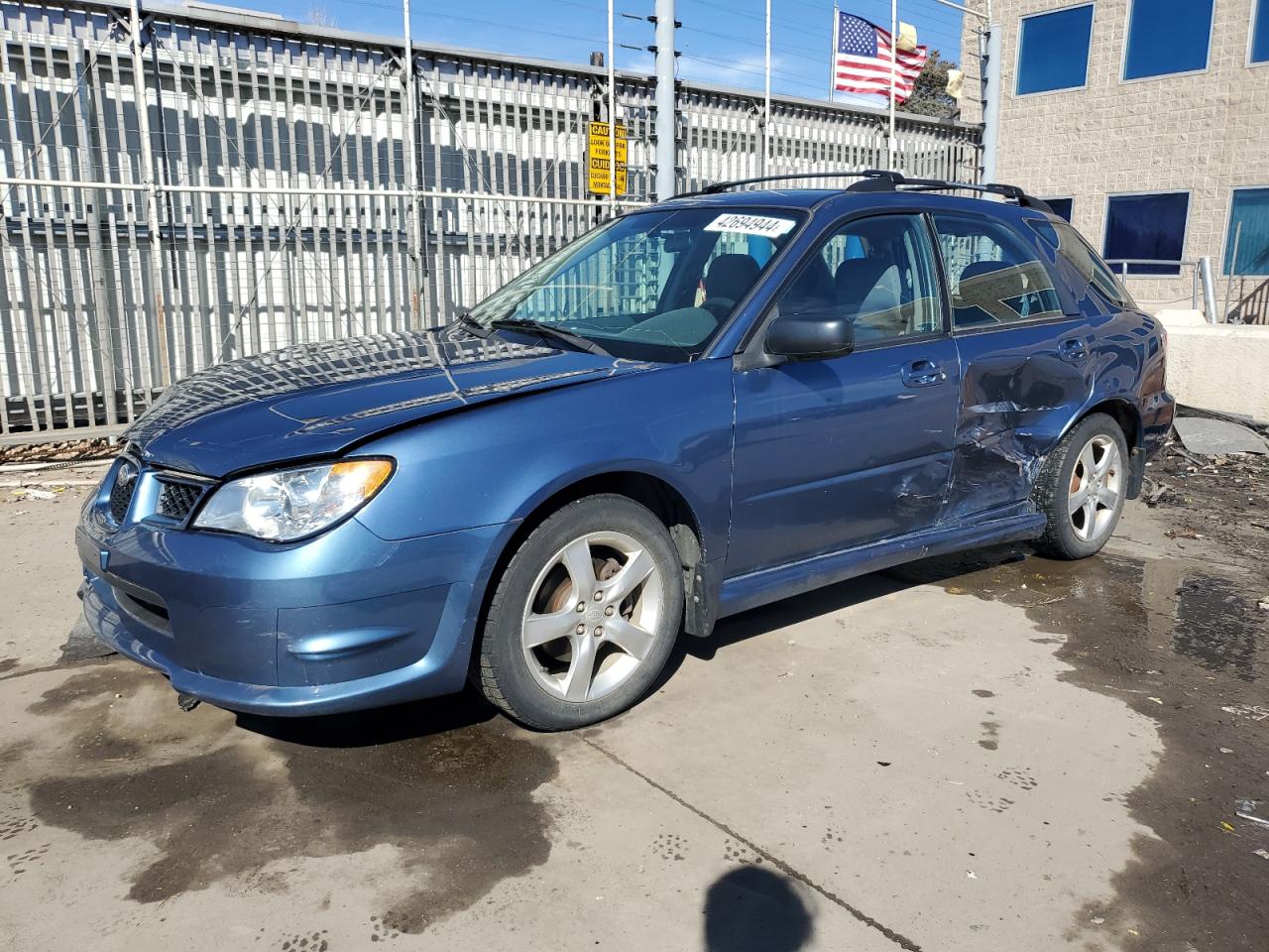 subaru impreza 2007 jf1gg61647h805999