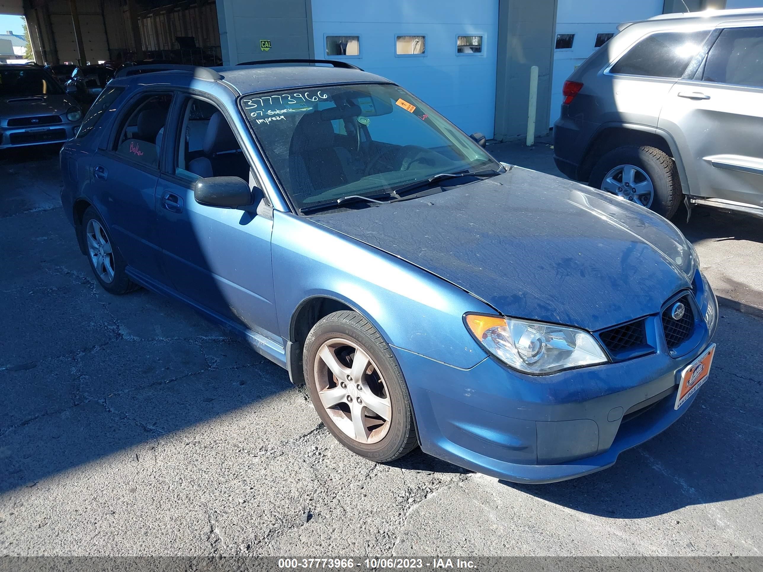 subaru impreza 2007 jf1gg61657g805581