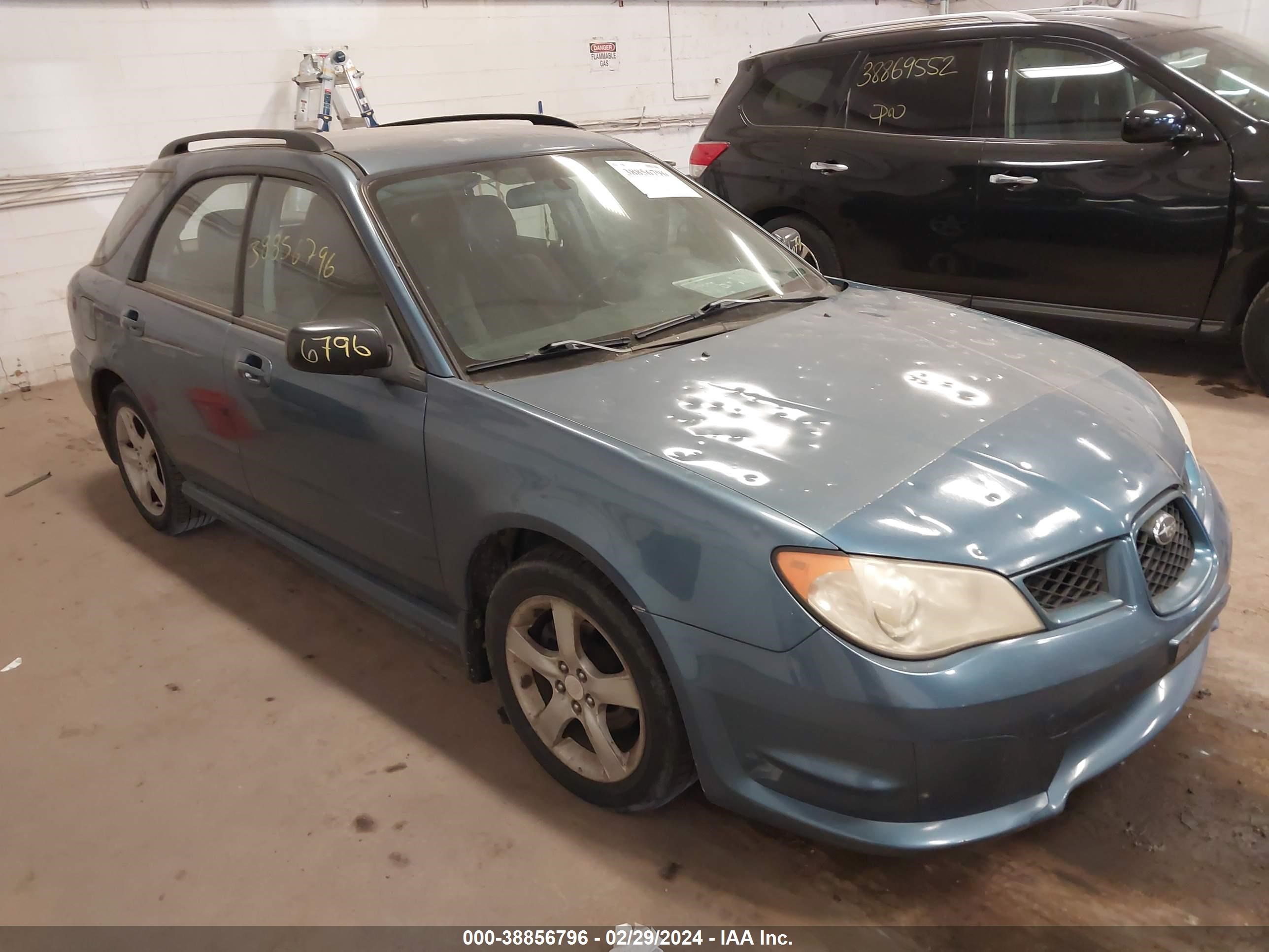 subaru impreza 2007 jf1gg61697h808297