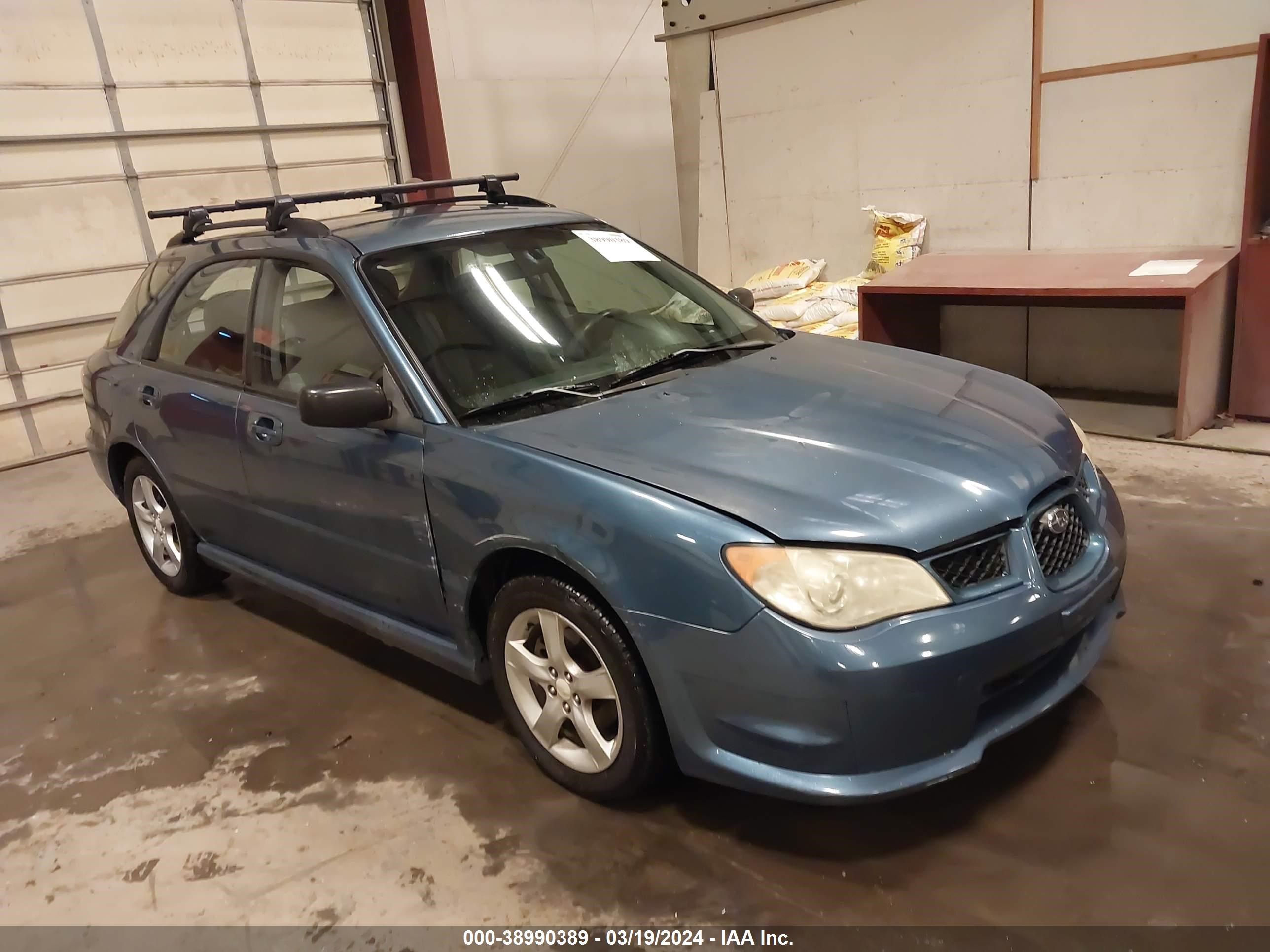 subaru impreza 2007 jf1gg616x7g818780