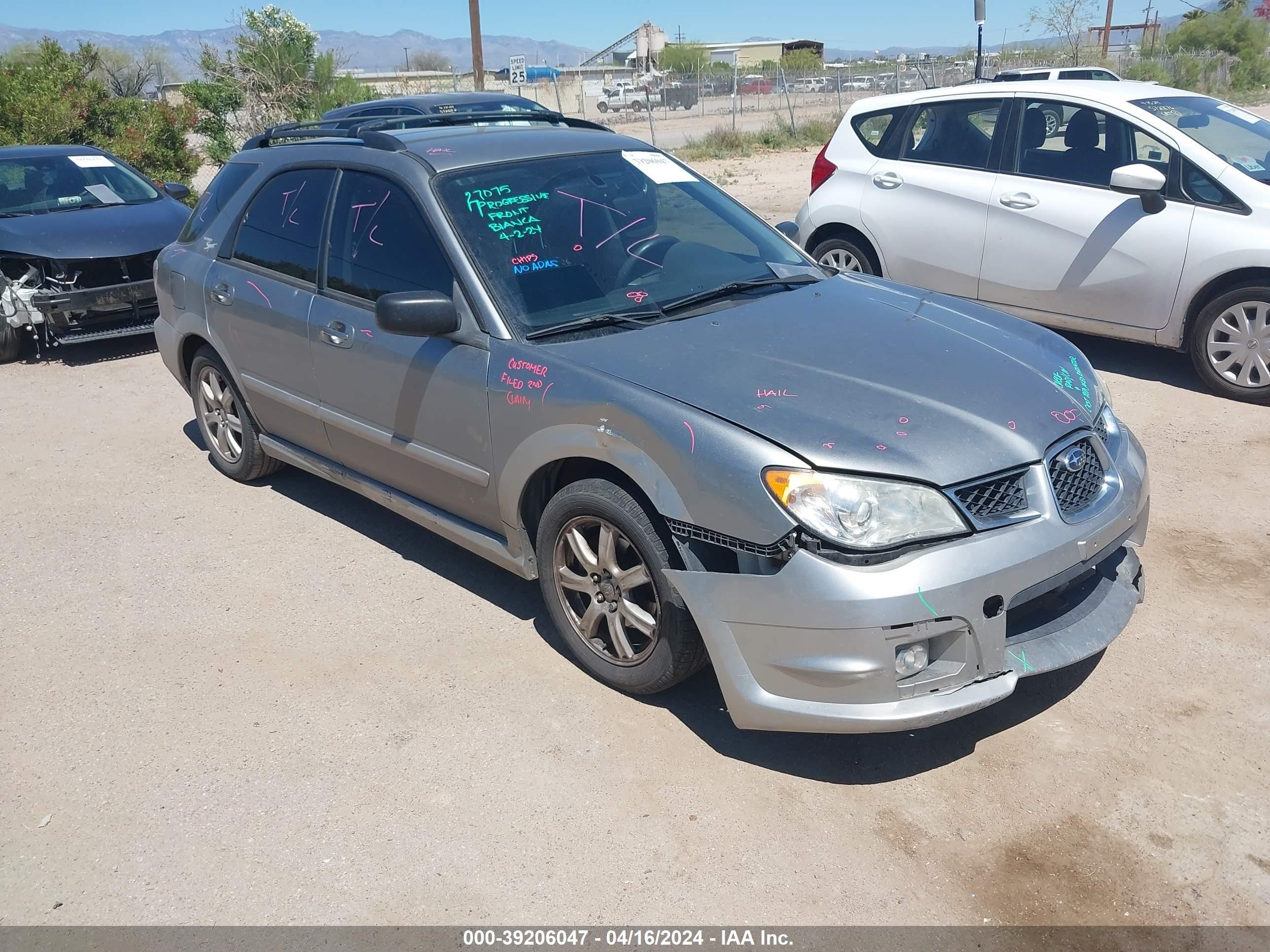 subaru  2007 jf1gg63657h818306