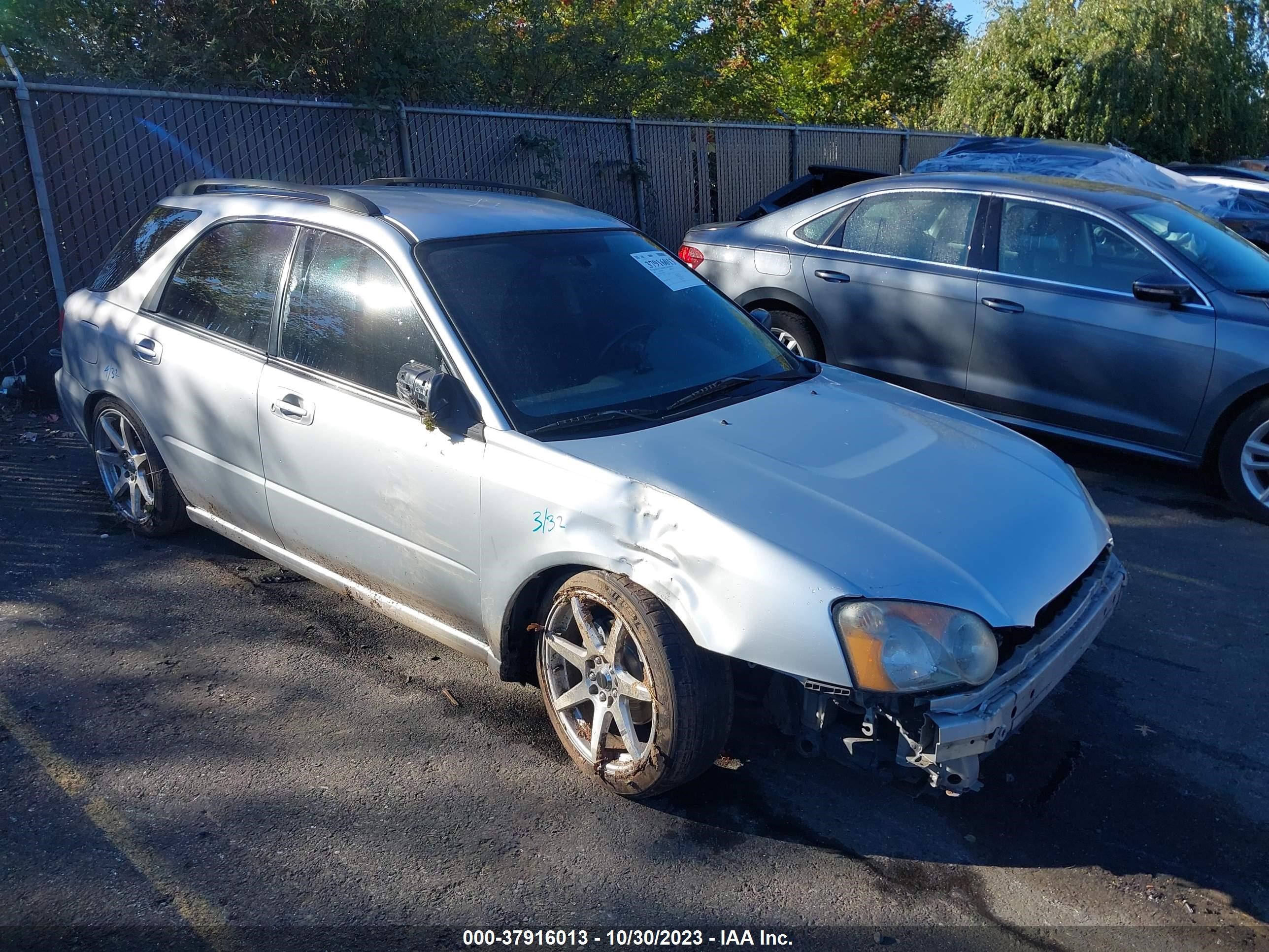 subaru impreza 2004 jf1gg65564h809131