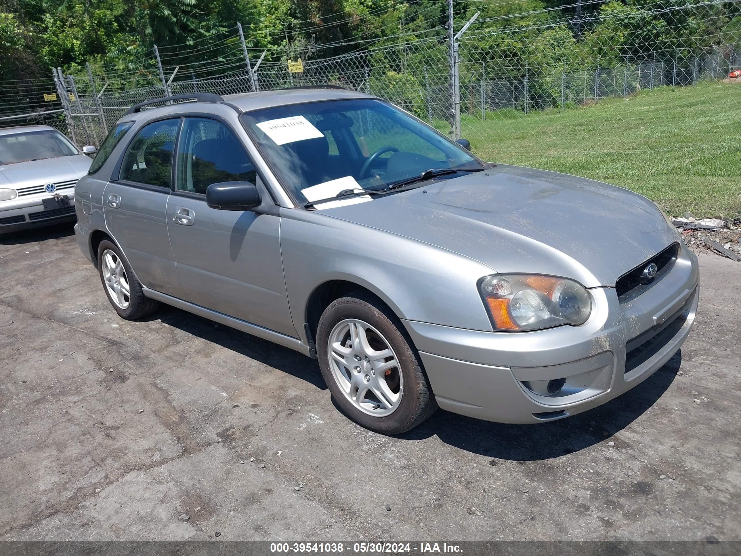 subaru impreza 2005 jf1gg67545g810234