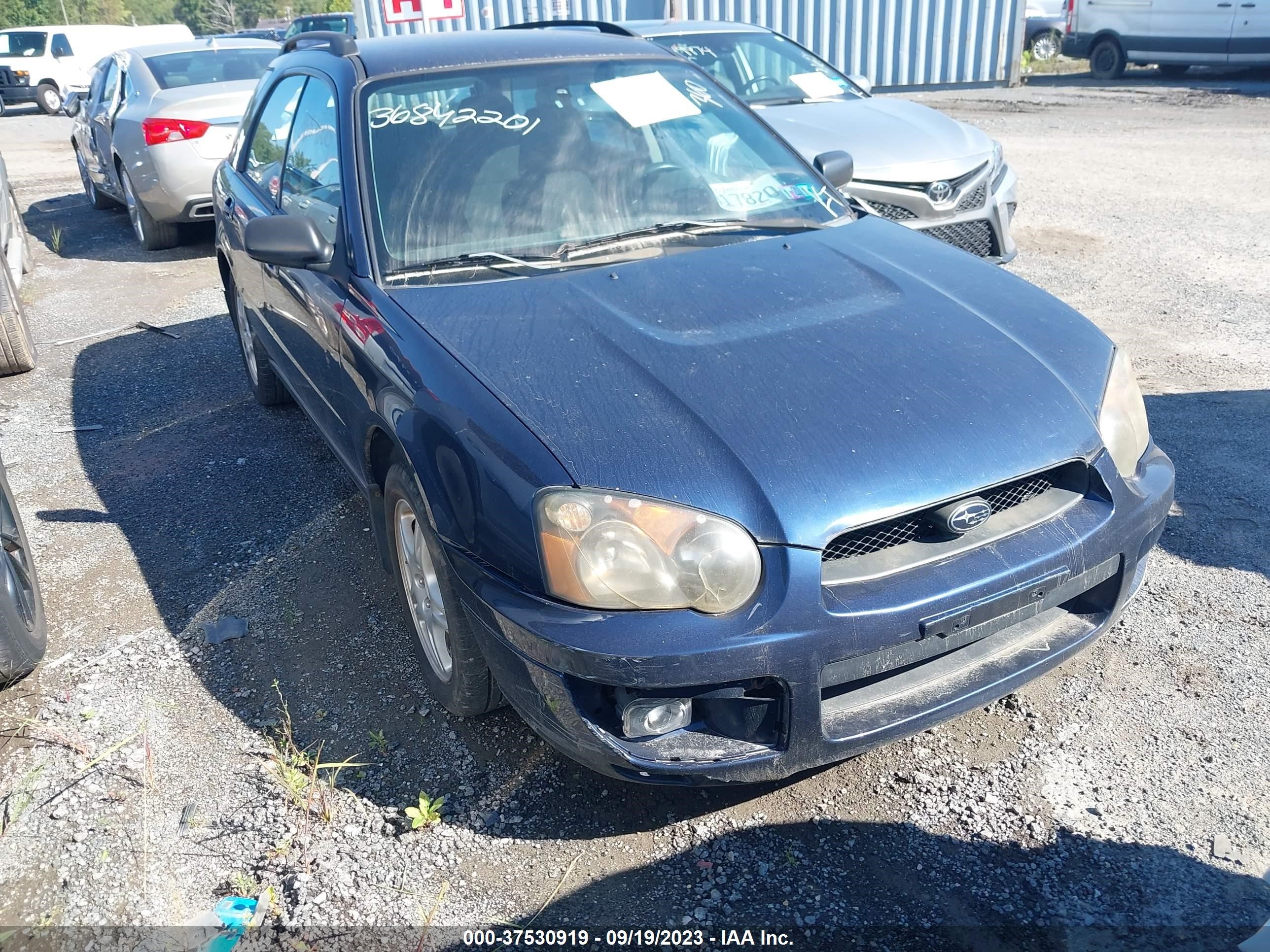 subaru impreza 2005 jf1gg67575h811405