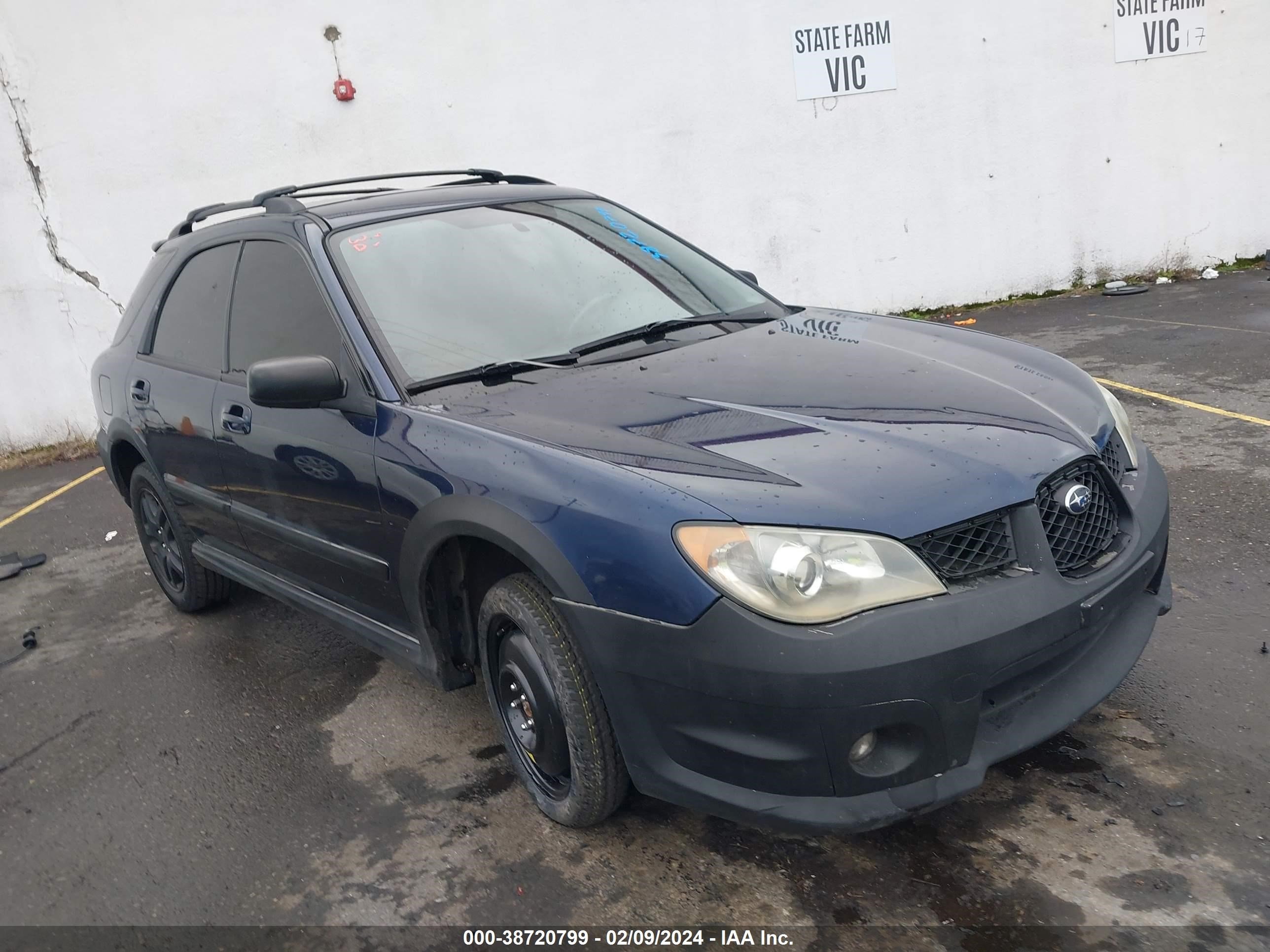 subaru impreza 2006 jf1gg686x6h803825