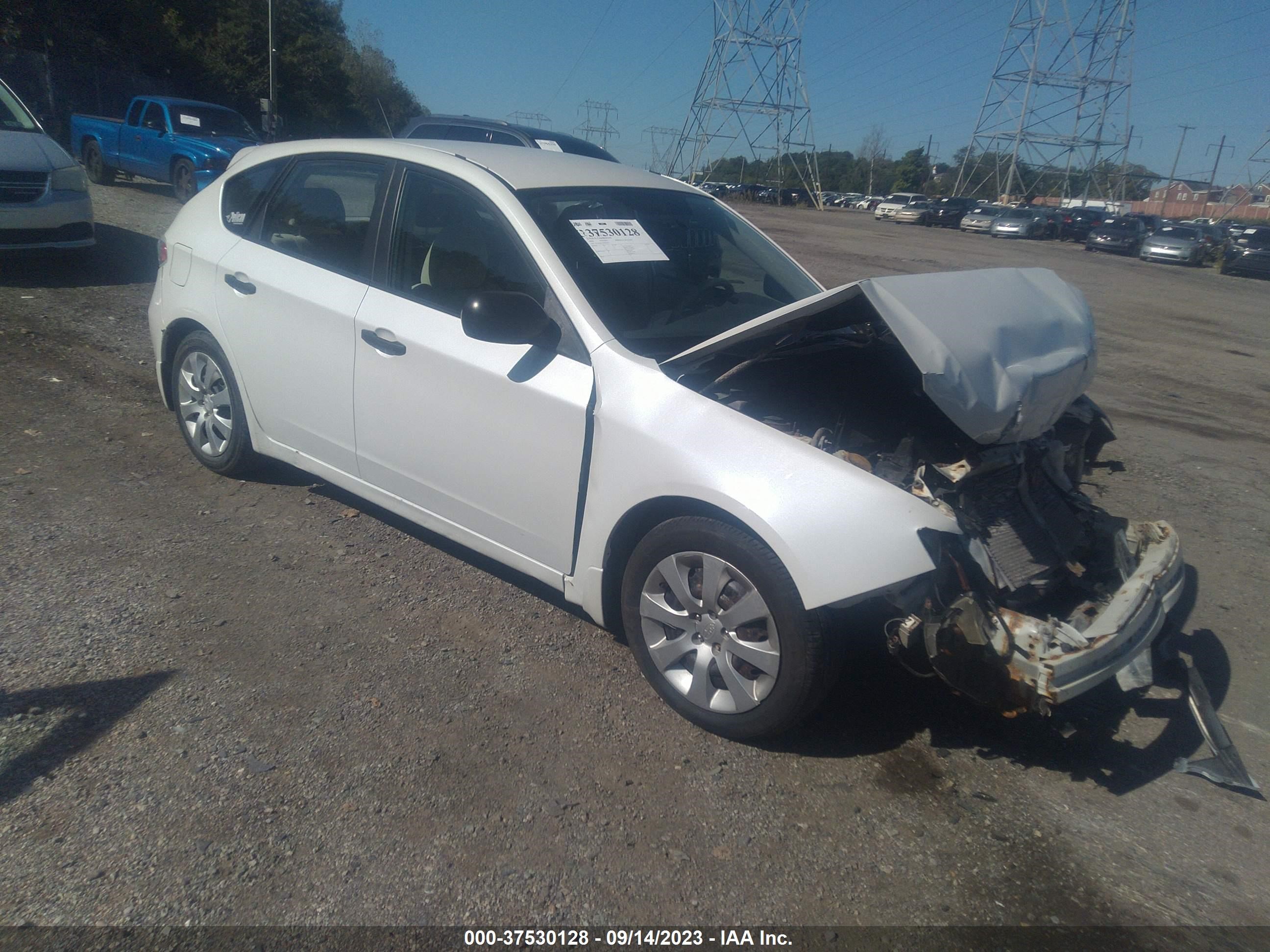 subaru impreza 2008 jf1gh61638h819293