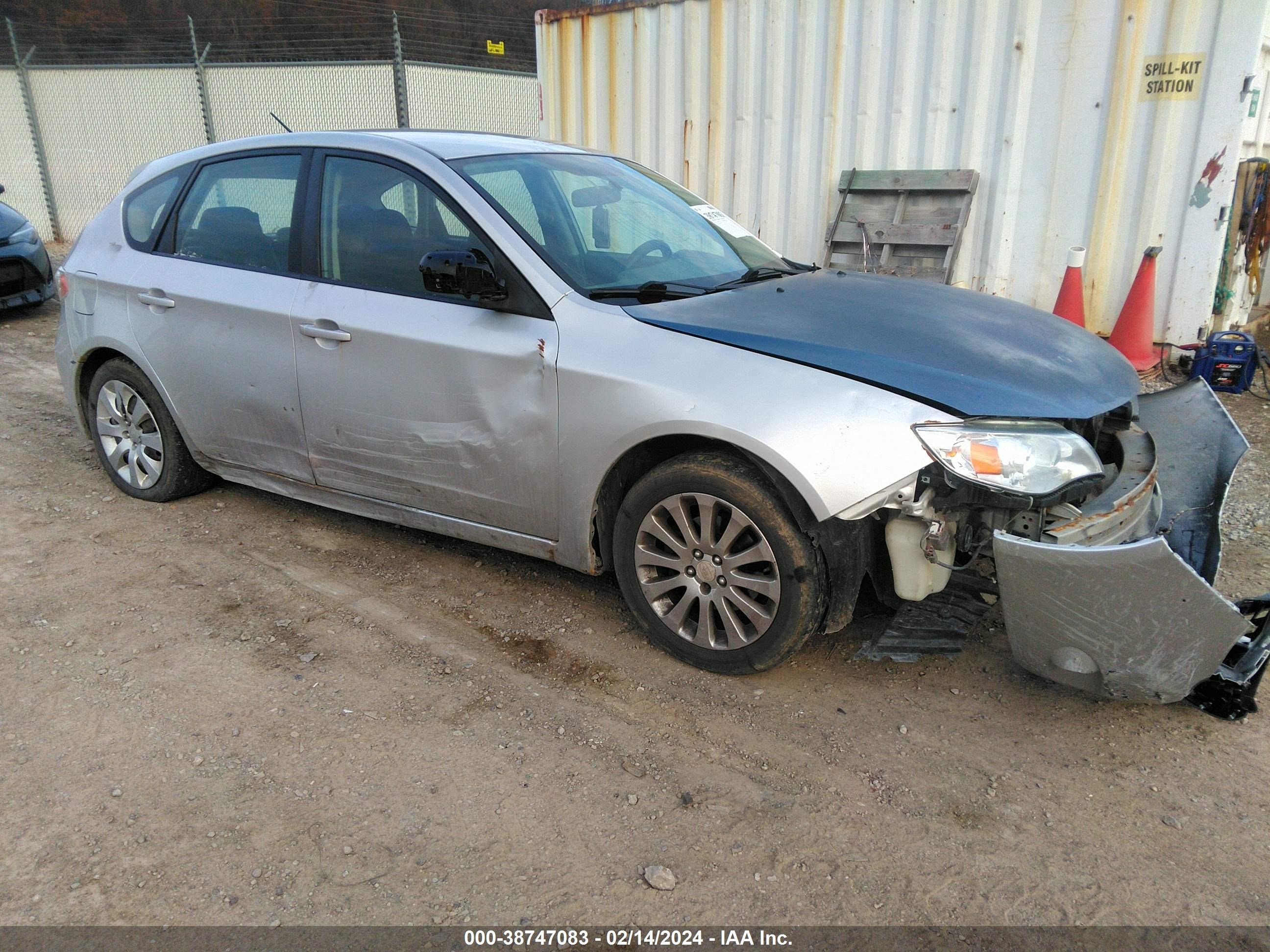 subaru impreza 2008 jf1gh61658h808831