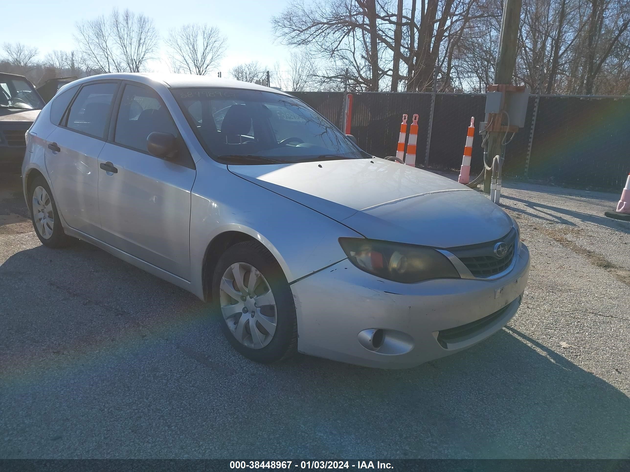 subaru impreza 2008 jf1gh61678h813156