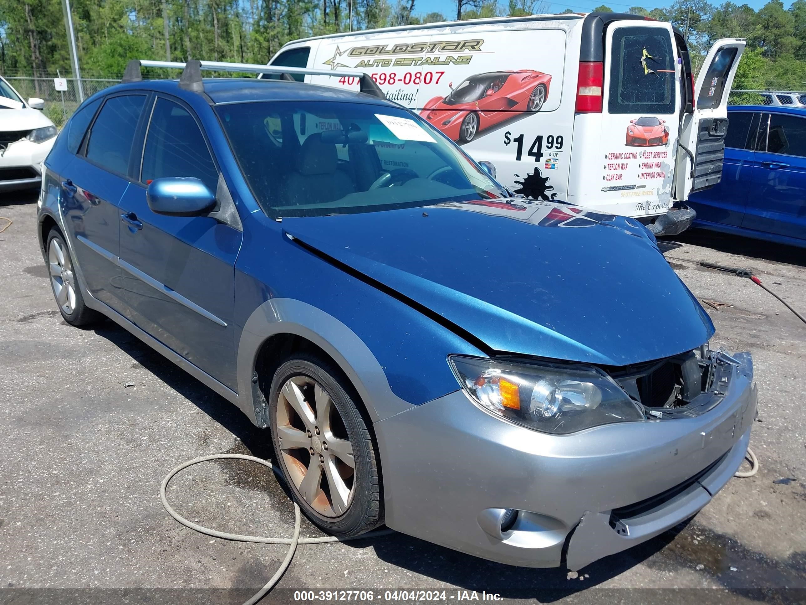 subaru  2008 jf1gh63668h836246