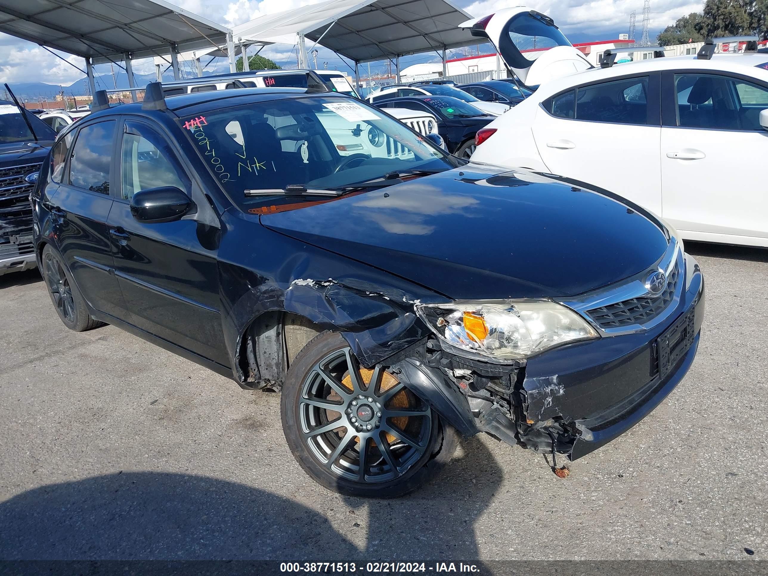 subaru  2008 jf1gh63698g811461