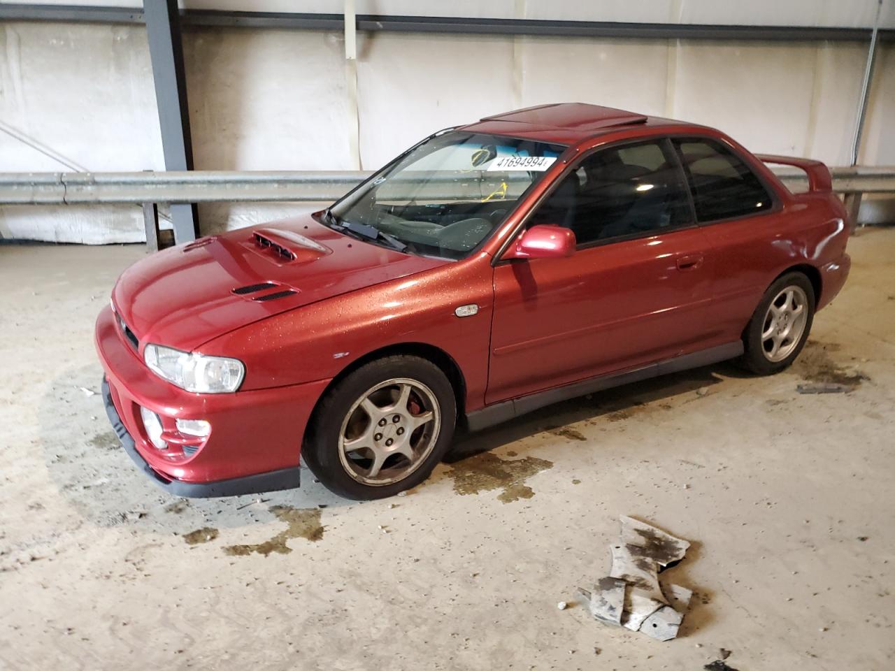 subaru impreza 2001 jf1gm67561g400778