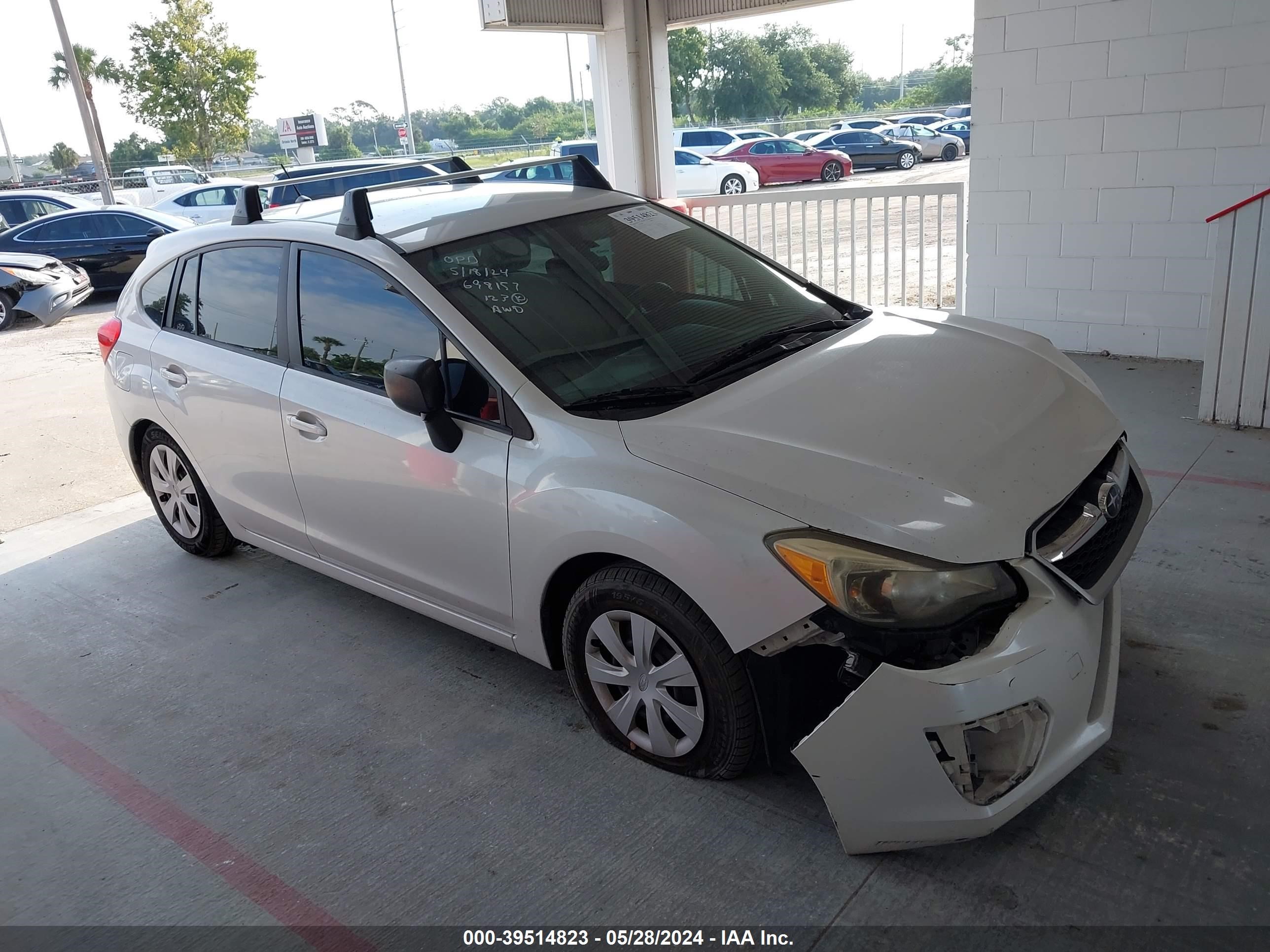 subaru impreza 2012 jf1gpaa61ch234503