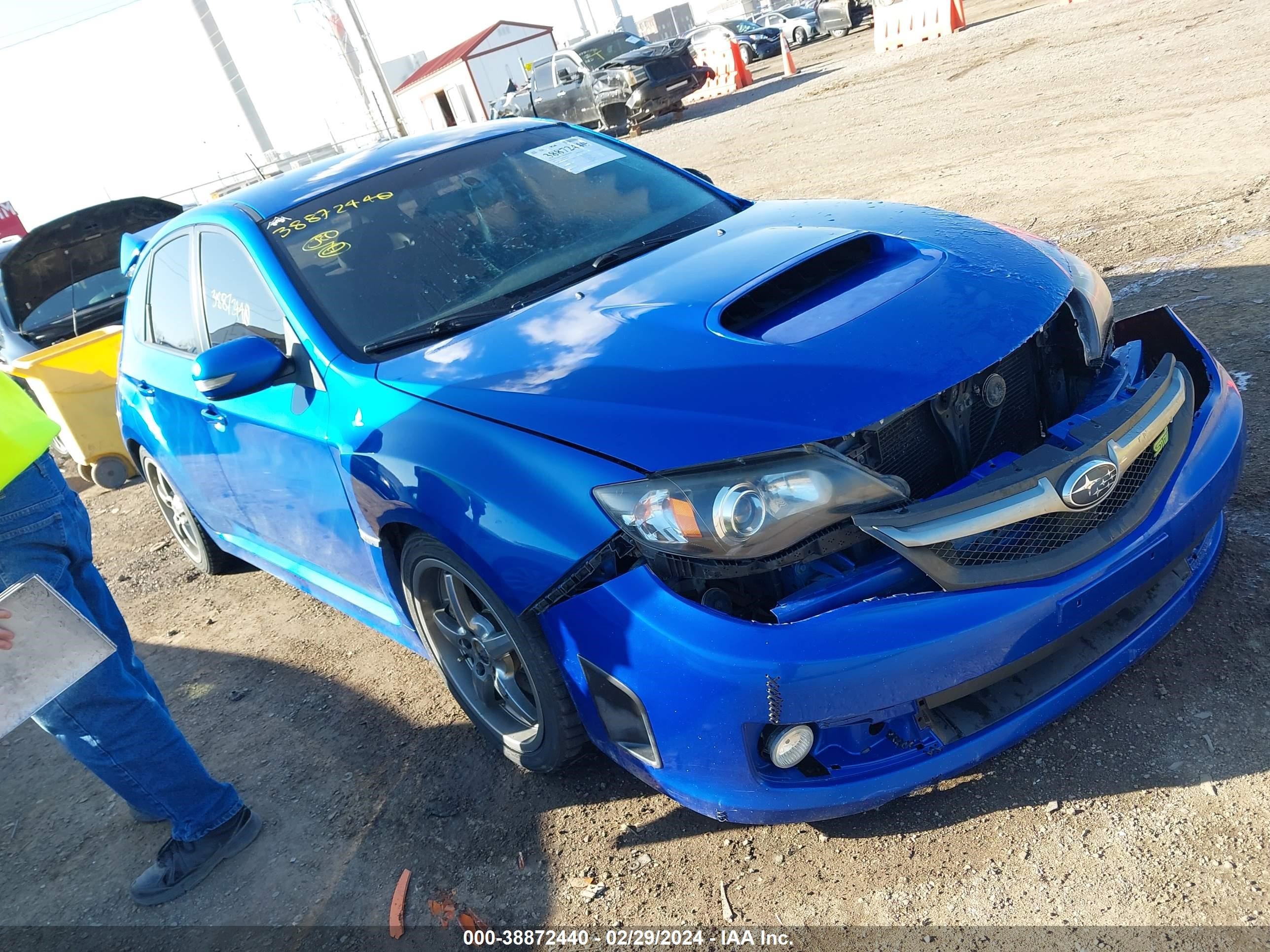 subaru impreza wrx sti 2008 jf1gr89648l817739