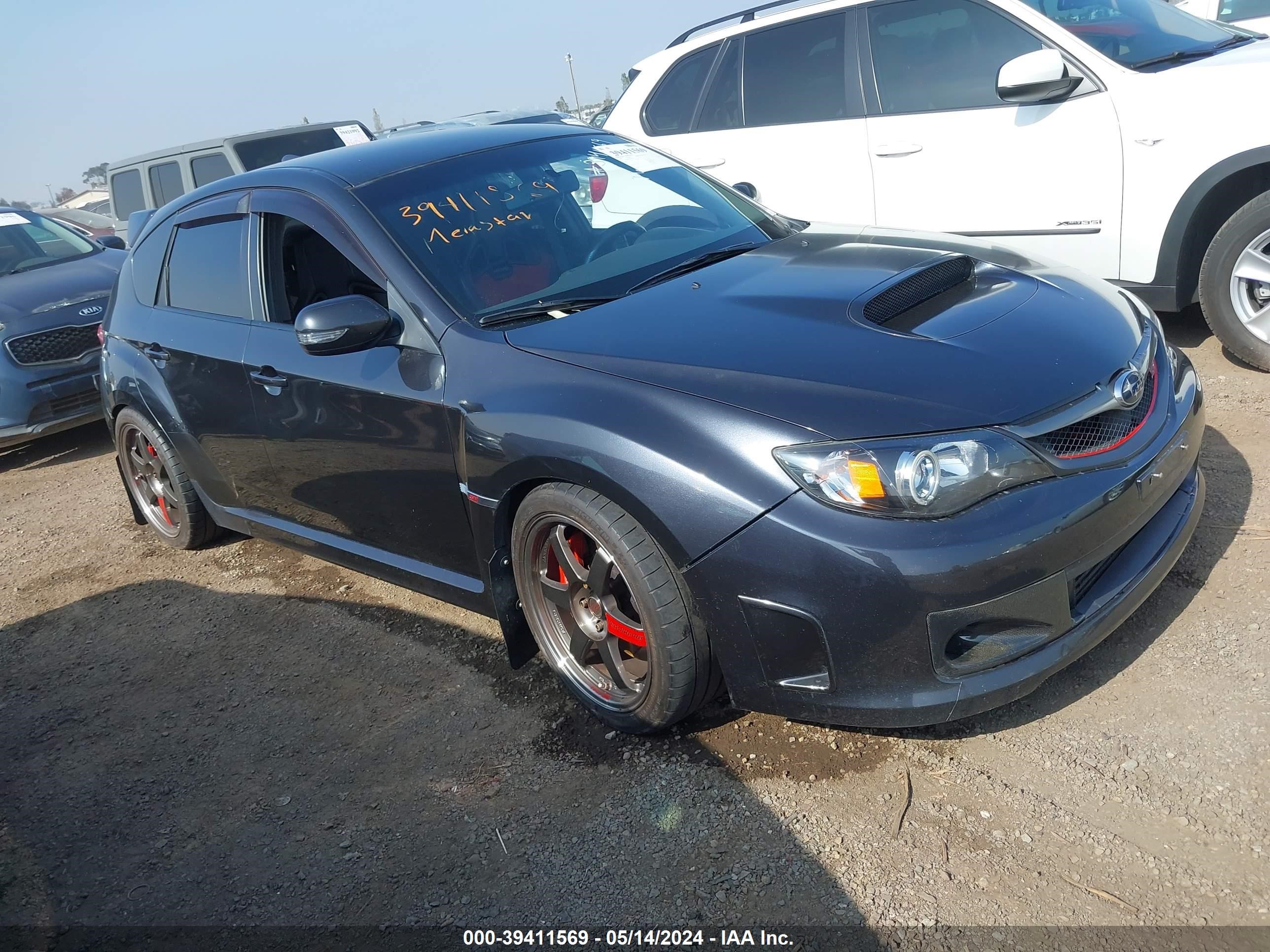 subaru impreza wrx sti 2009 jf1gr89699l826471