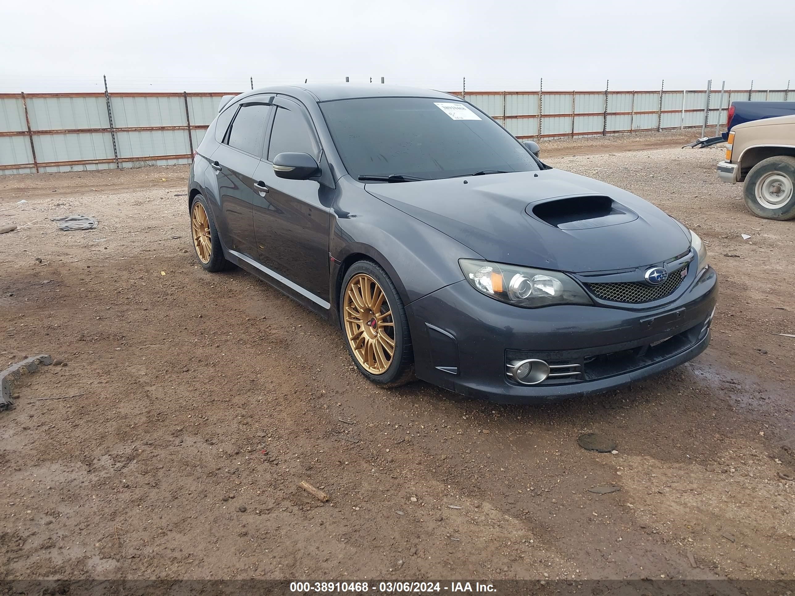 subaru impreza wrx sti 2008 jf1gr896x8l833038