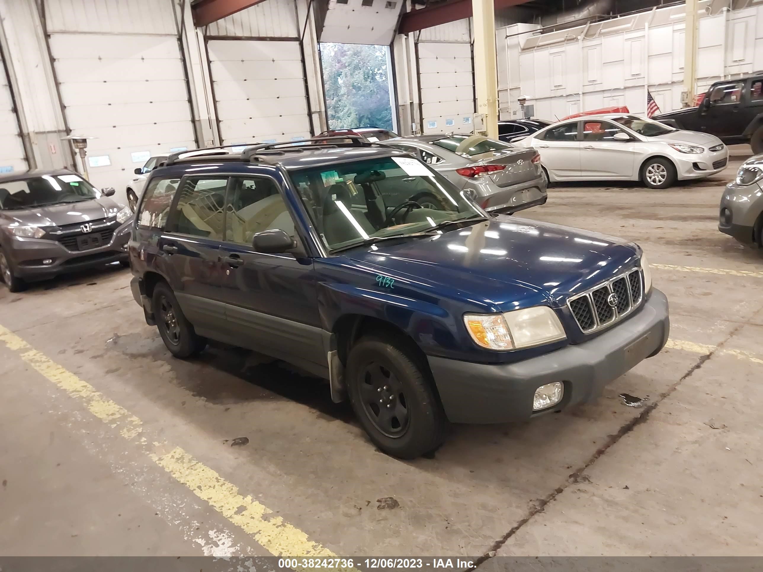 subaru forester 2001 jf1sf63501g739546