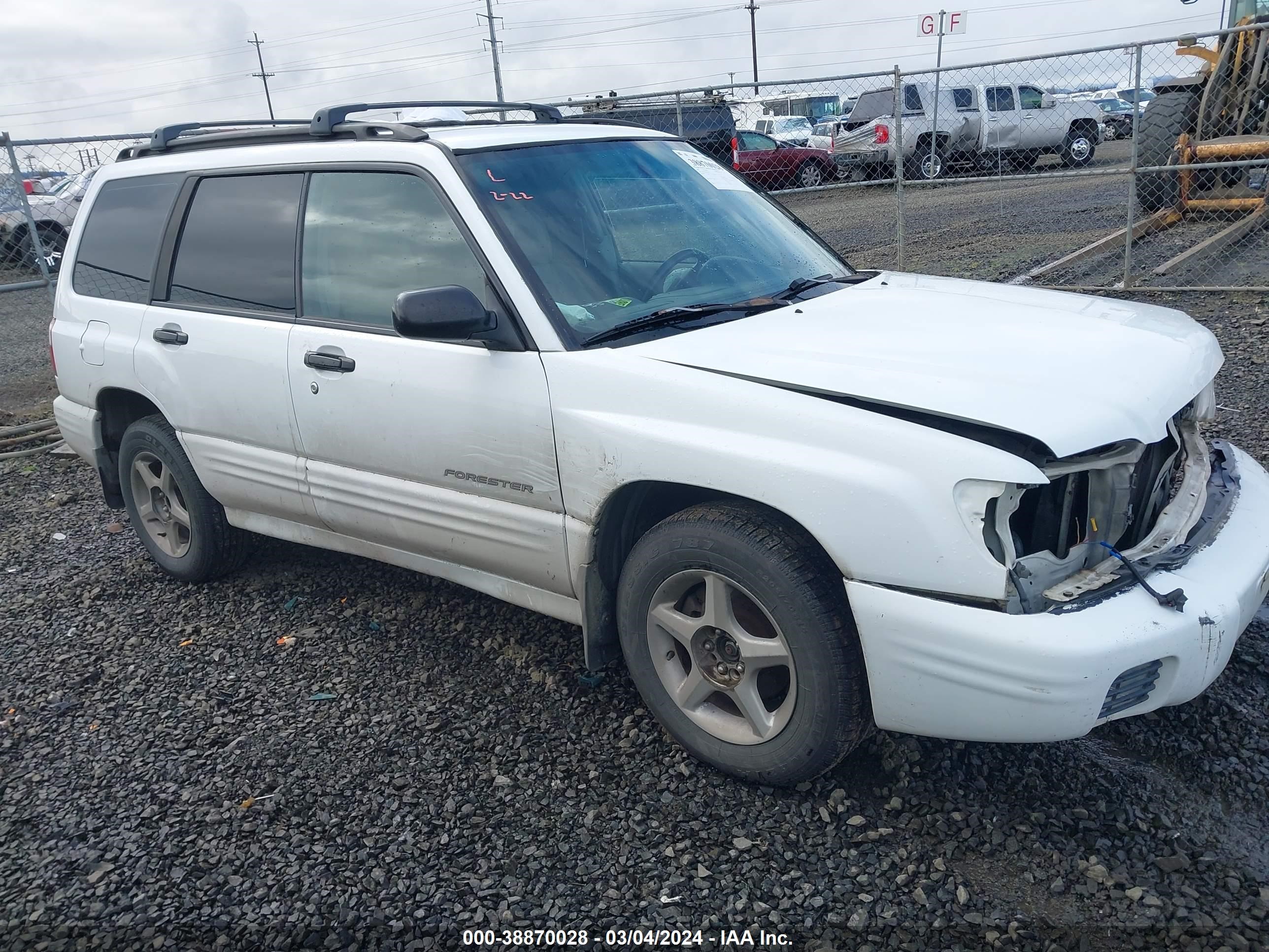 subaru forester 2001 jf1sf63501h718738