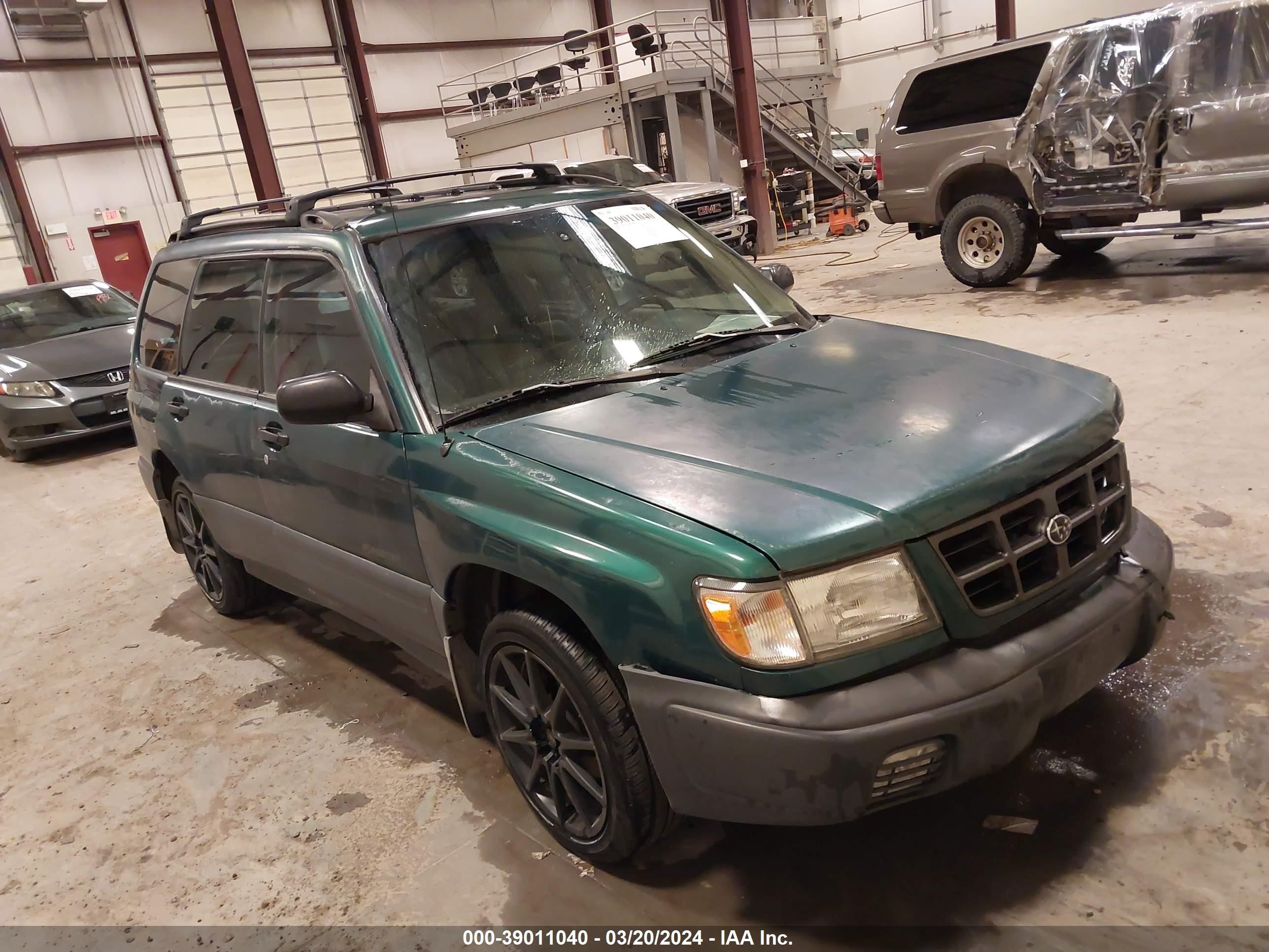 subaru forester 1999 jf1sf6350xg709245