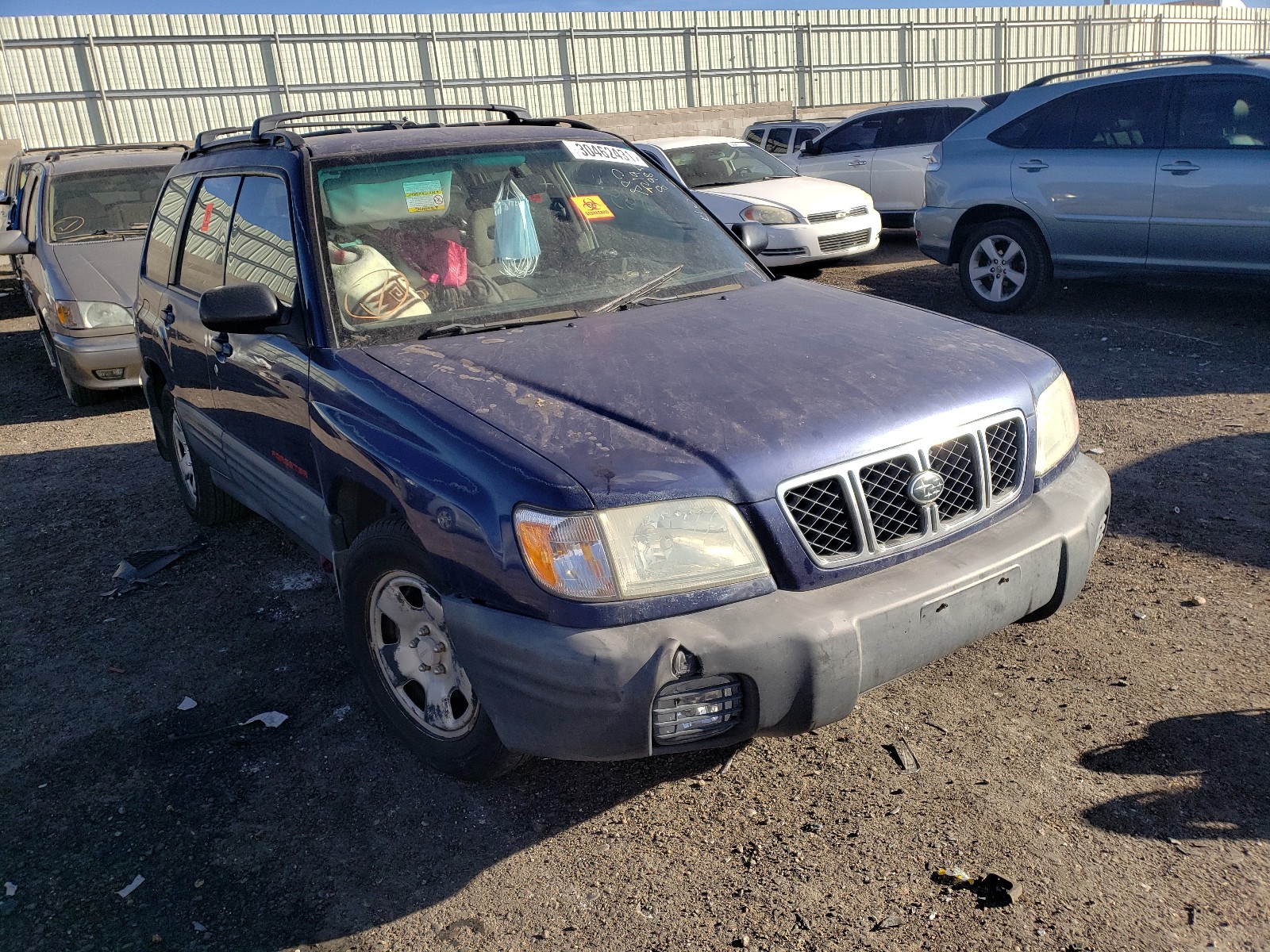 subaru forester l 2001 jf1sf63511h768547