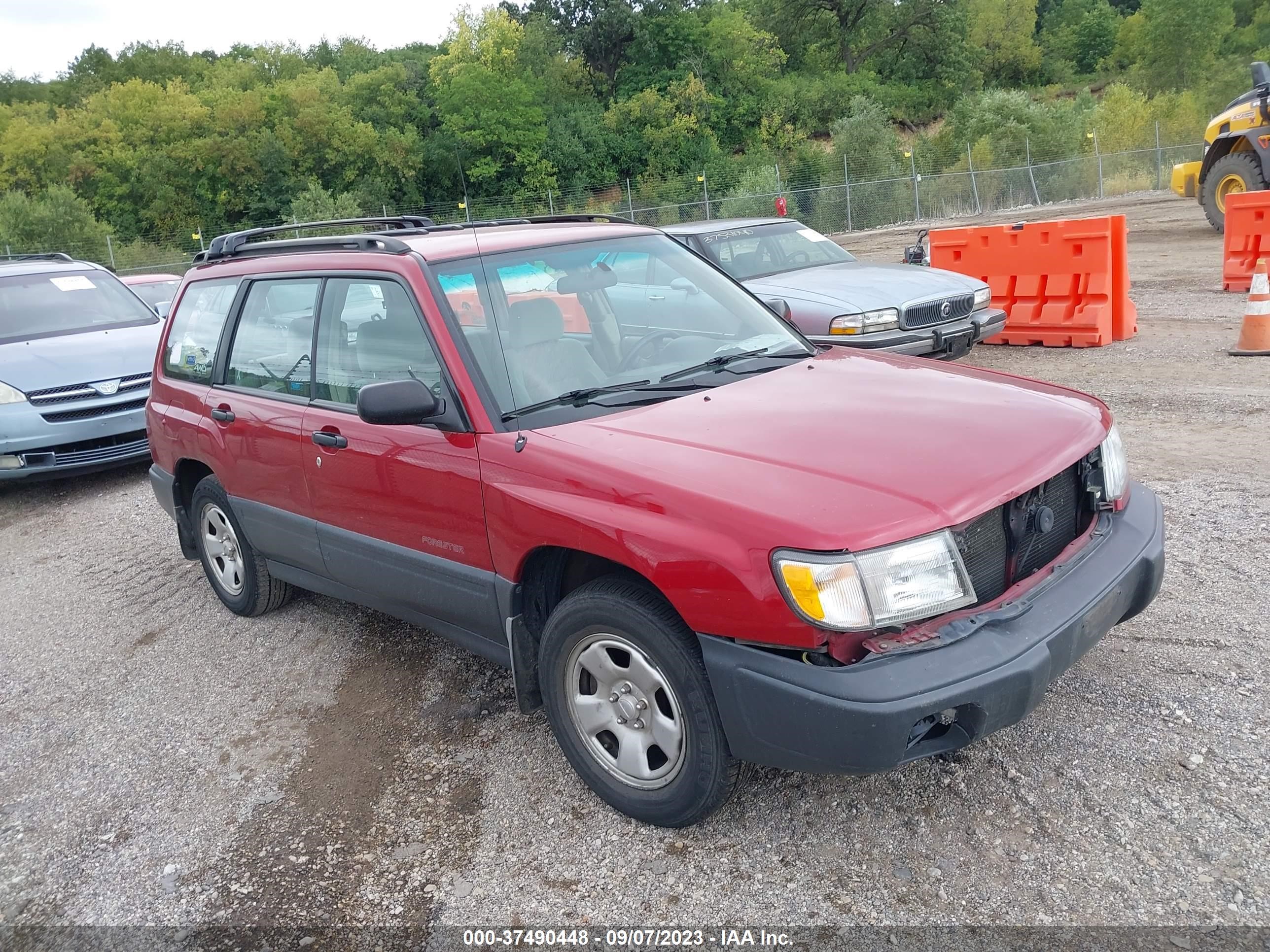 subaru forester 2000 jf1sf6353yh730960