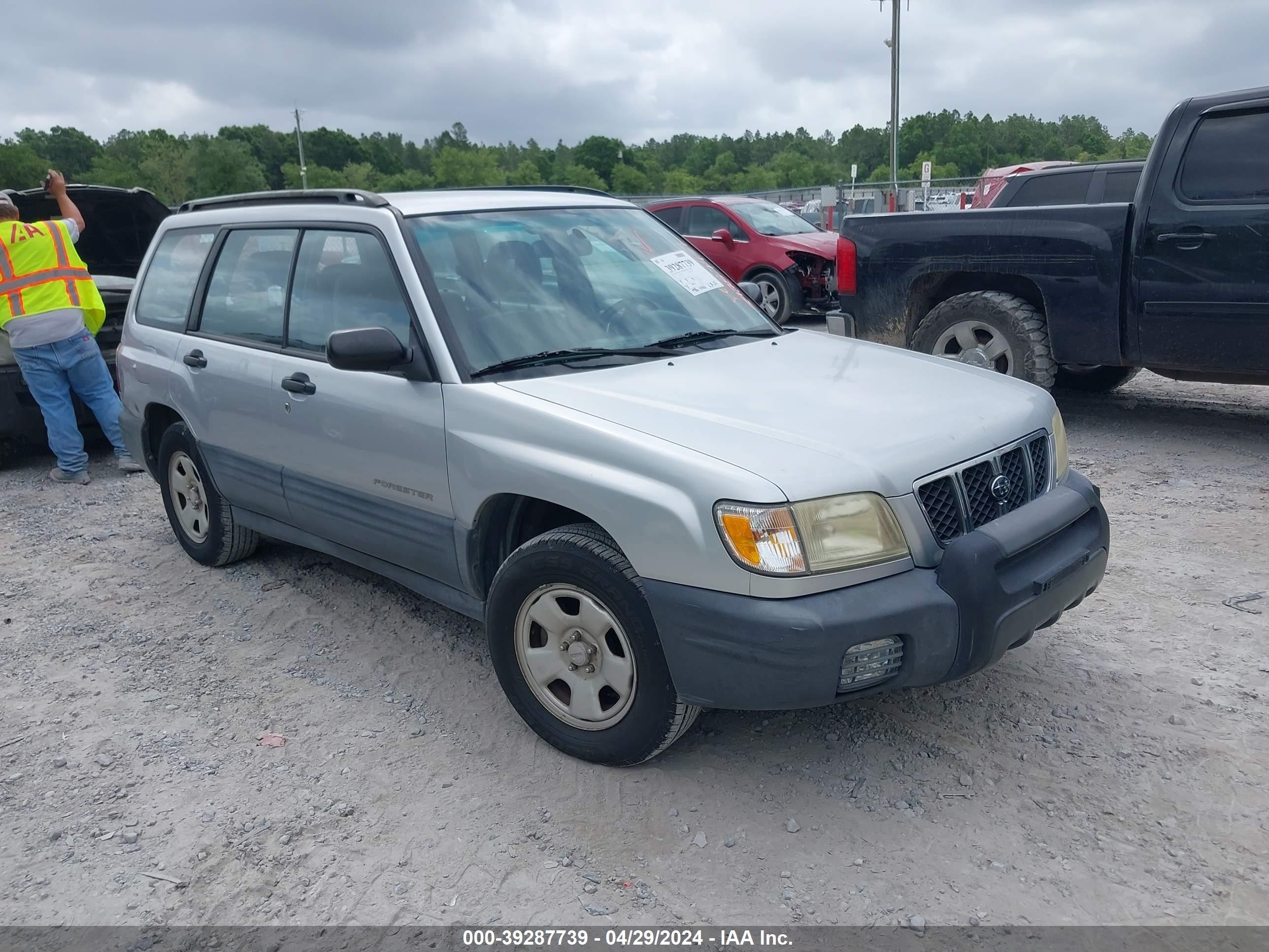 subaru forester 2002 jf1sf63542h757897