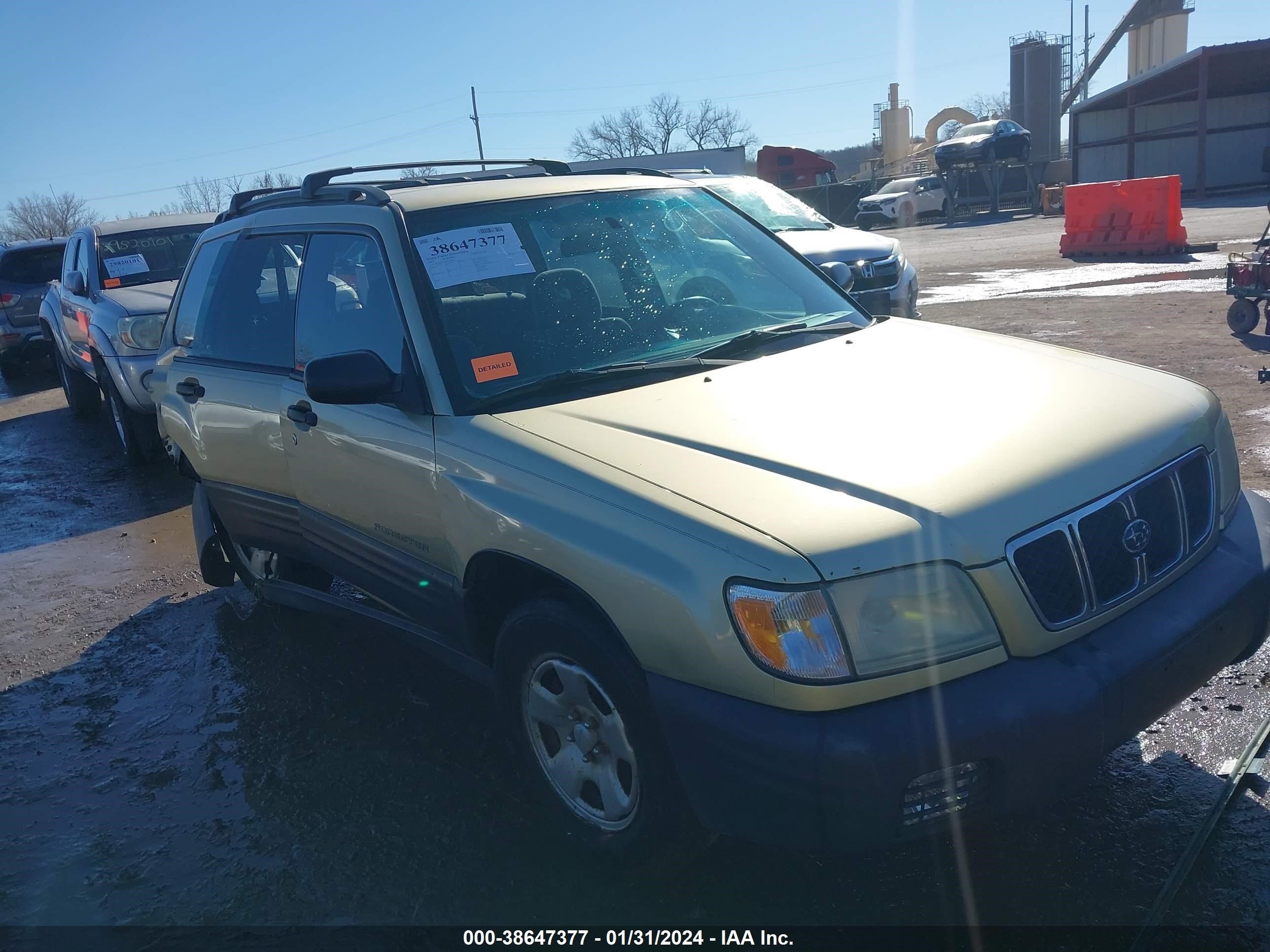 subaru forester 2002 jf1sf63572h716065