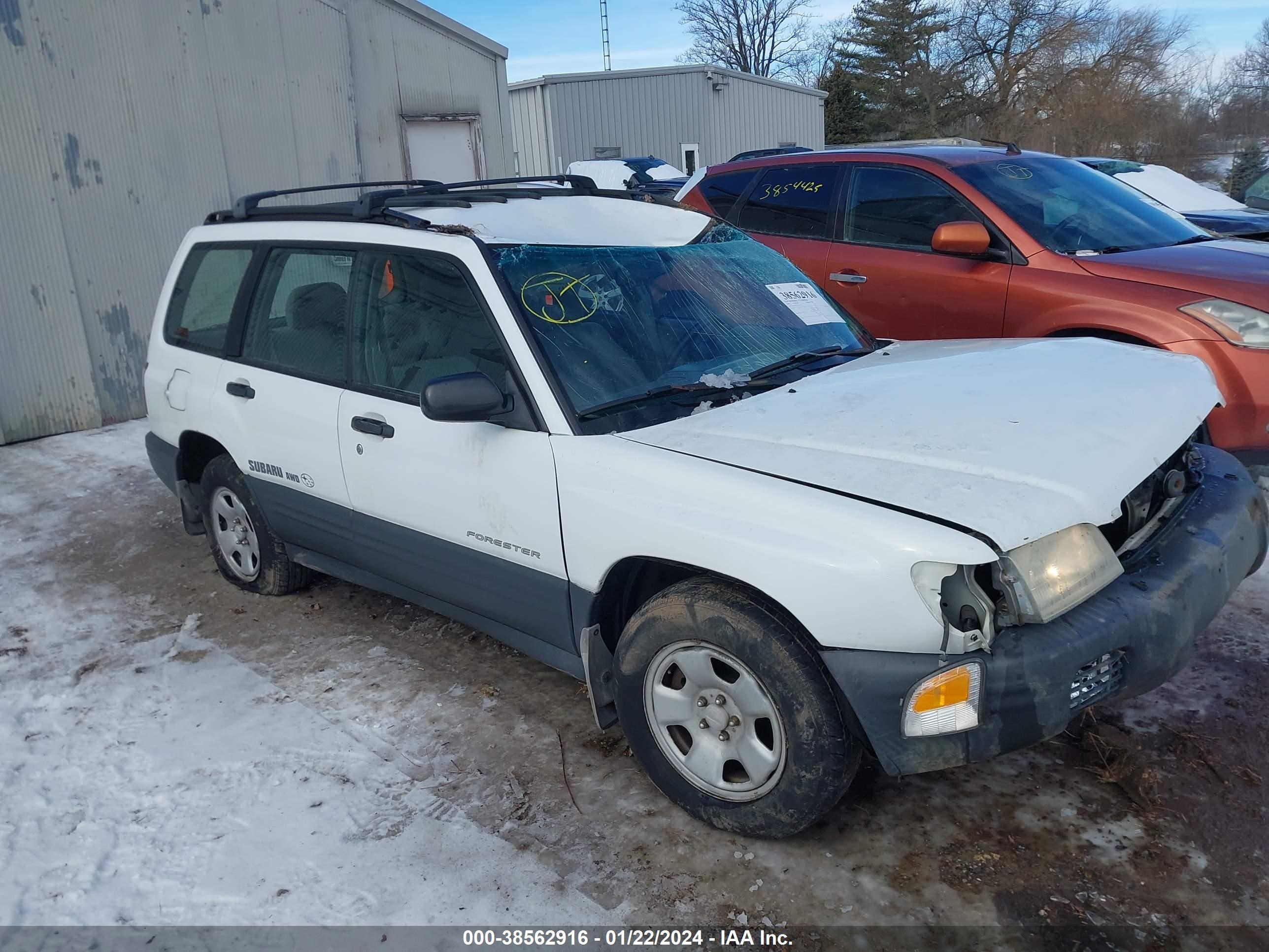 subaru forester 2002 jf1sf63572h723159