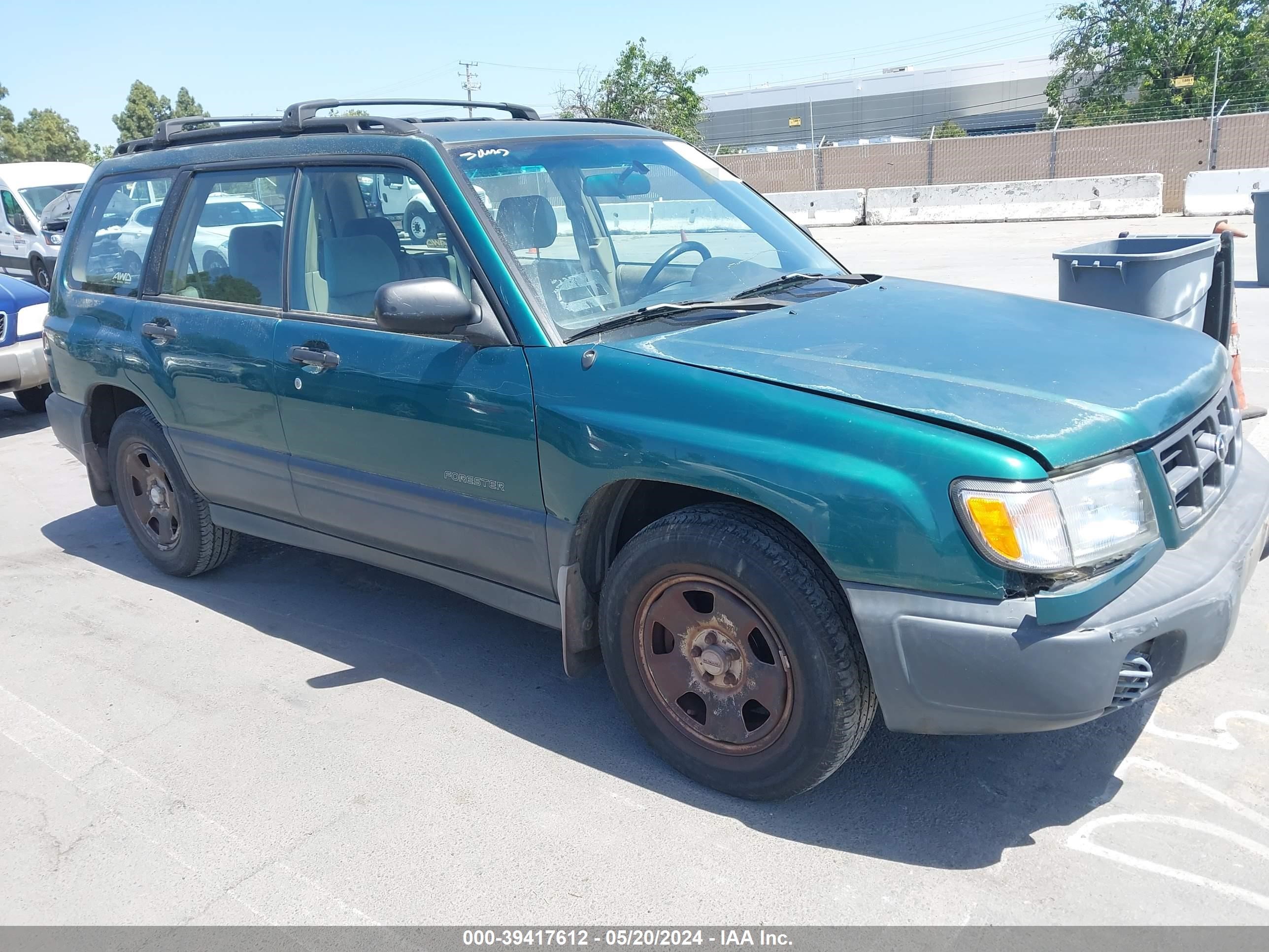 subaru forester 1999 jf1sf6357xg741951