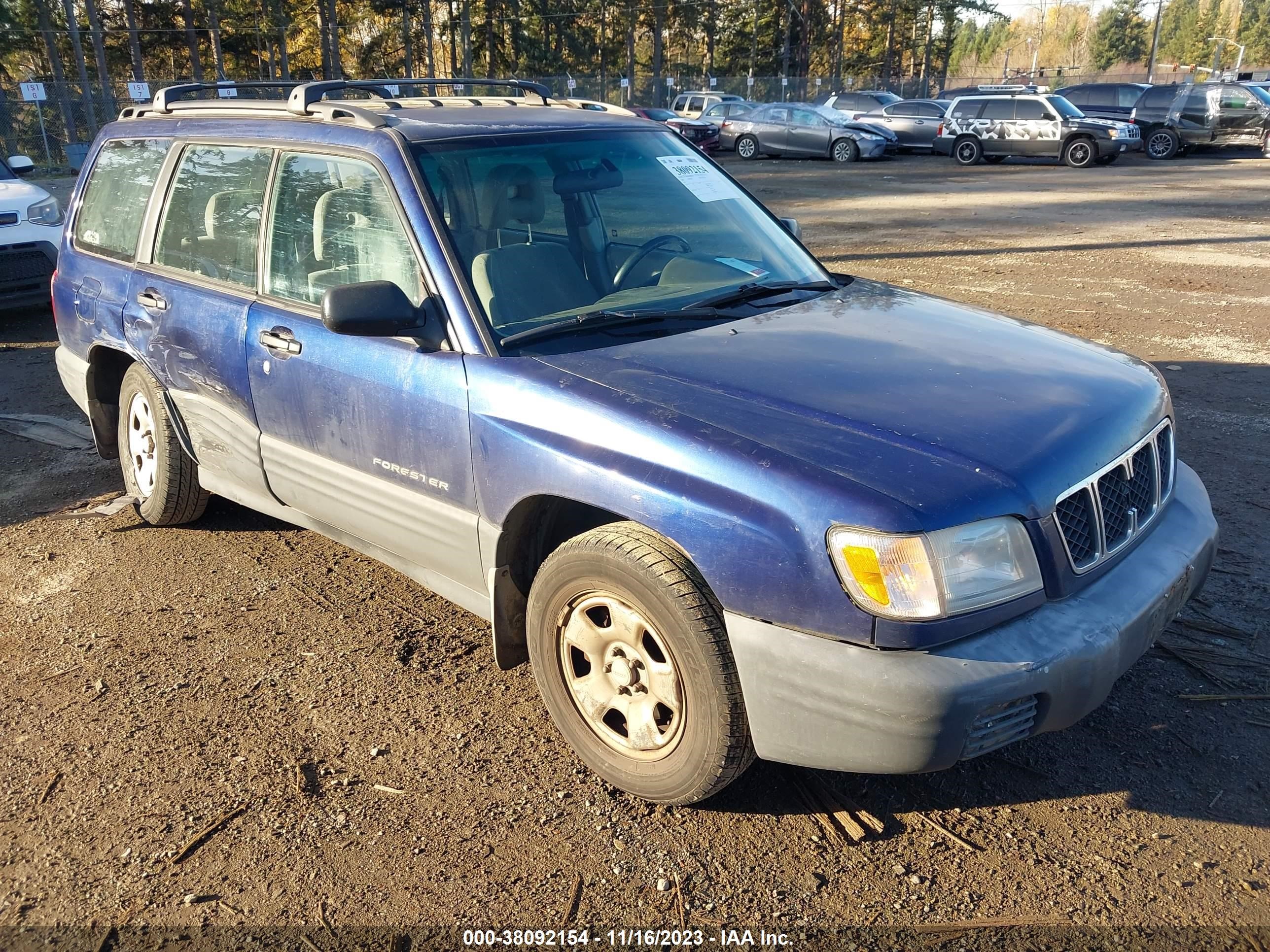 subaru forester 2002 jf1sf63582h703082