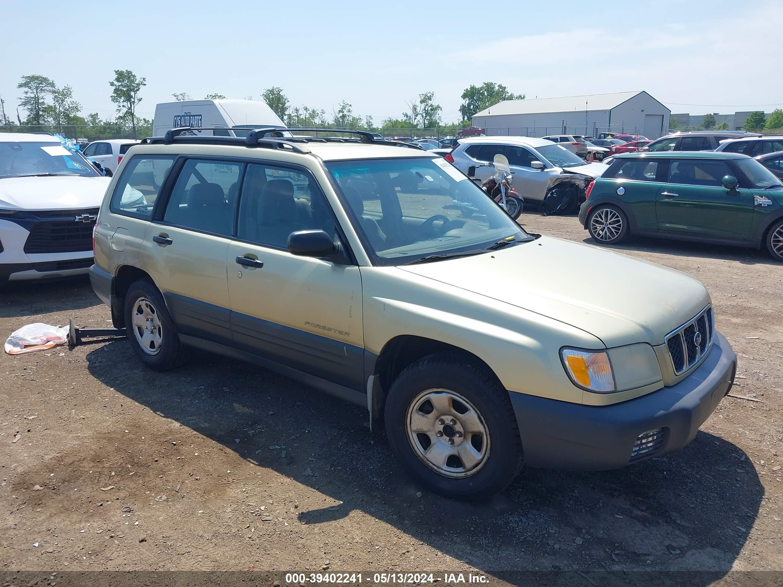 subaru forester 2001 jf1sf63591h728121