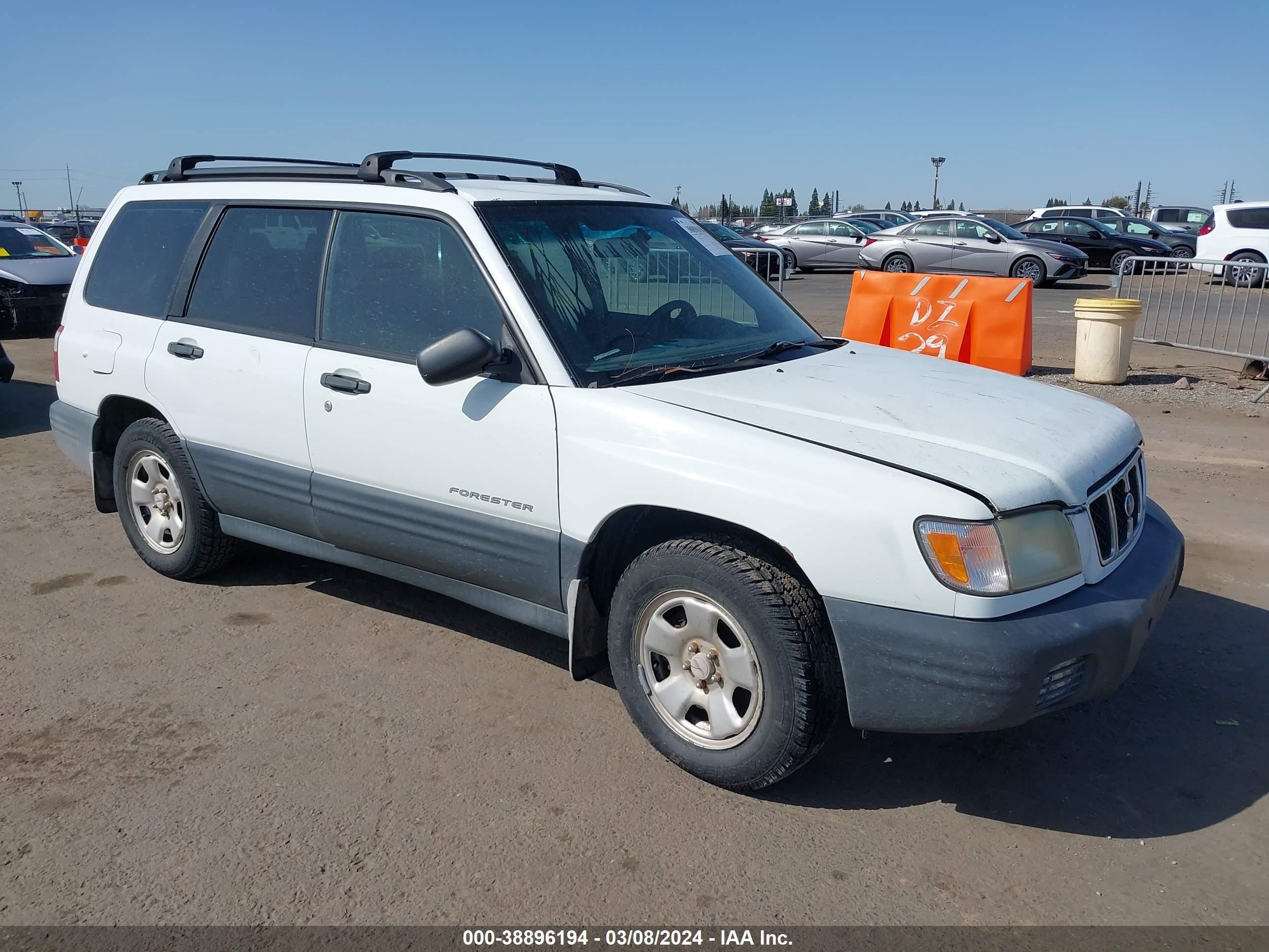 subaru forester 2002 jf1sf635x2h736987