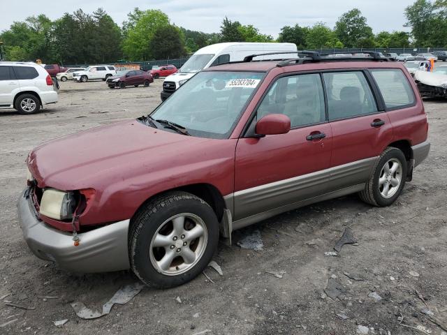 subaru forester 2002 jf1sf65522h745499