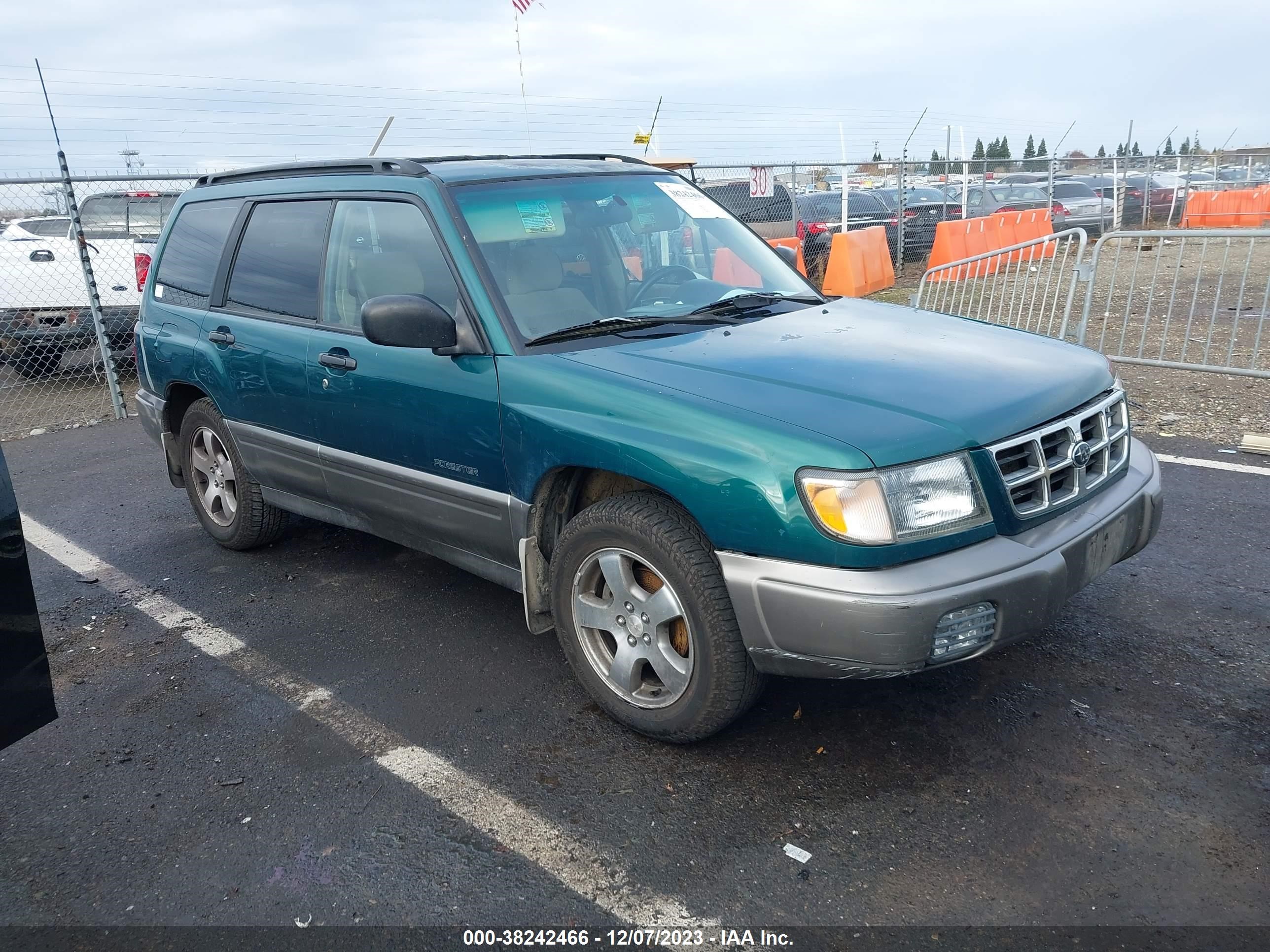 subaru forester 2000 jf1sf6559yg731341