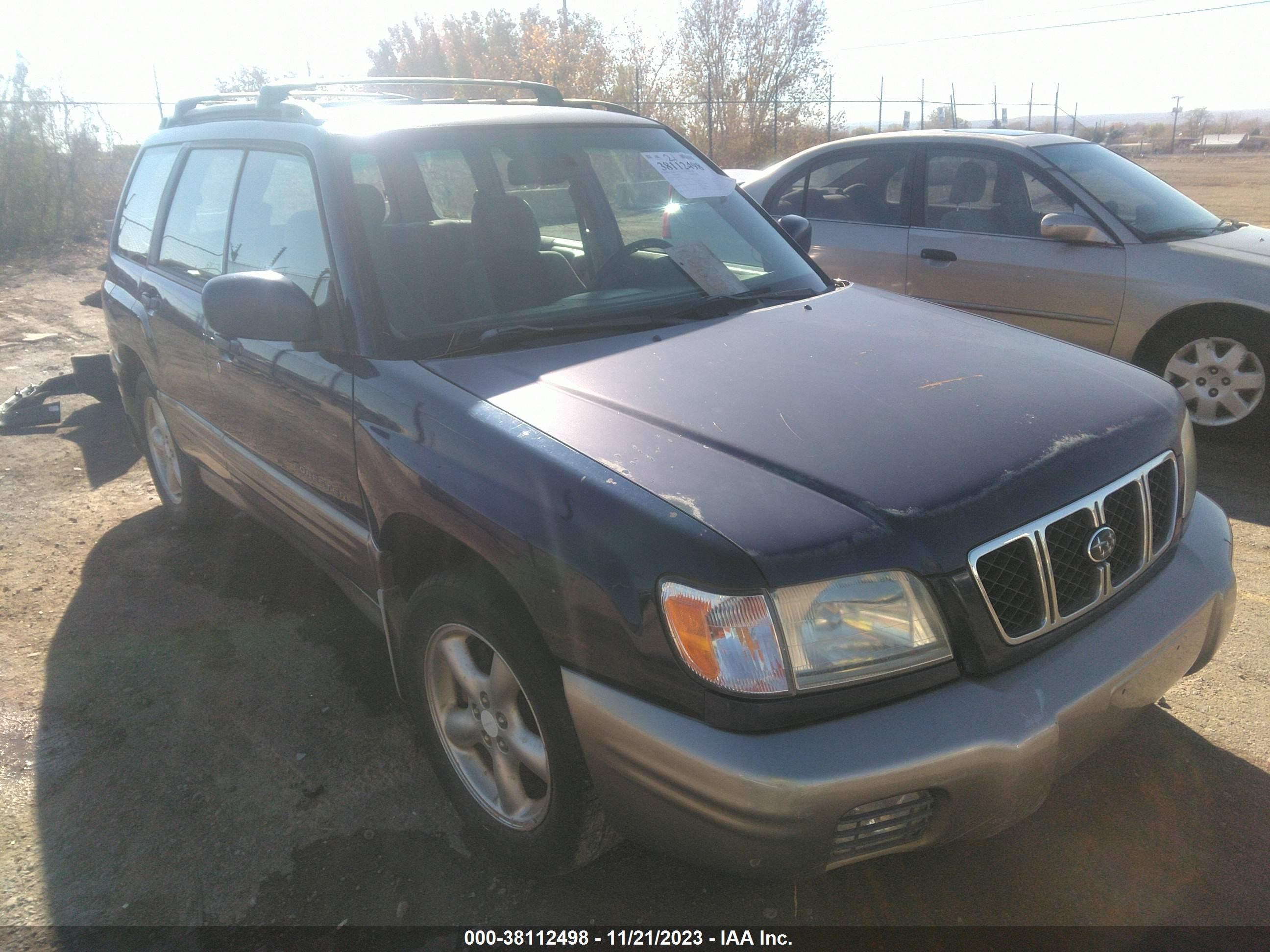 subaru forester 2002 jf1sf655x2h701170