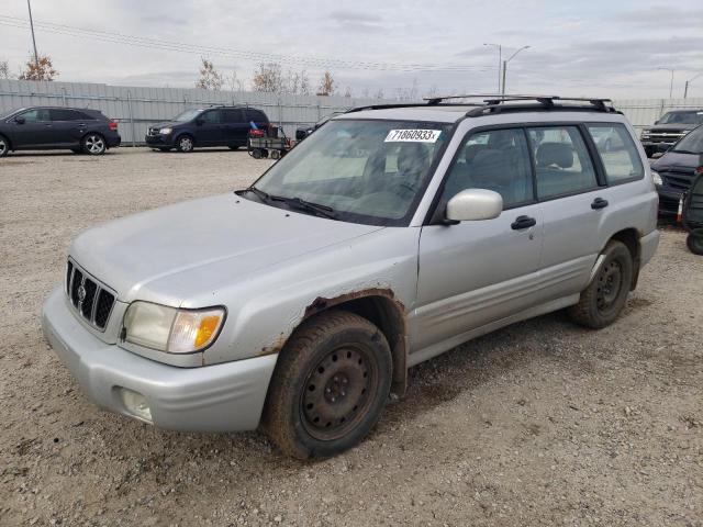 subaru forester s 2002 jf1sf65632h731118