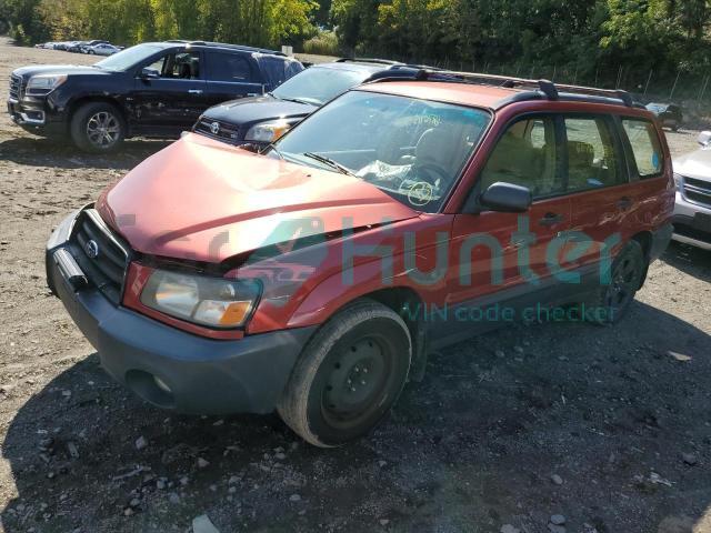 subaru forester 2 2003 jf1sg63603h736889