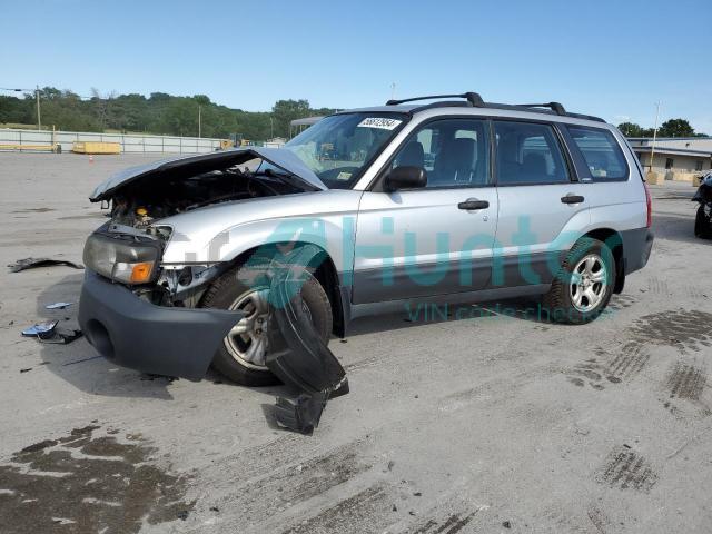 subaru forester 2003 jf1sg63603h737797