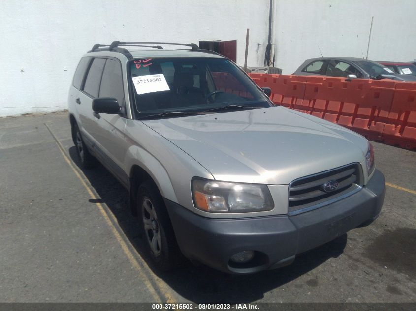 subaru forester 2005 jf1sg63605h738564