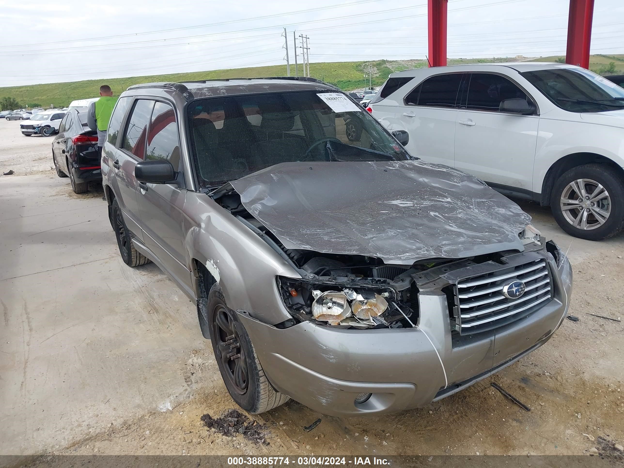 subaru forester 2006 jf1sg63606h711933